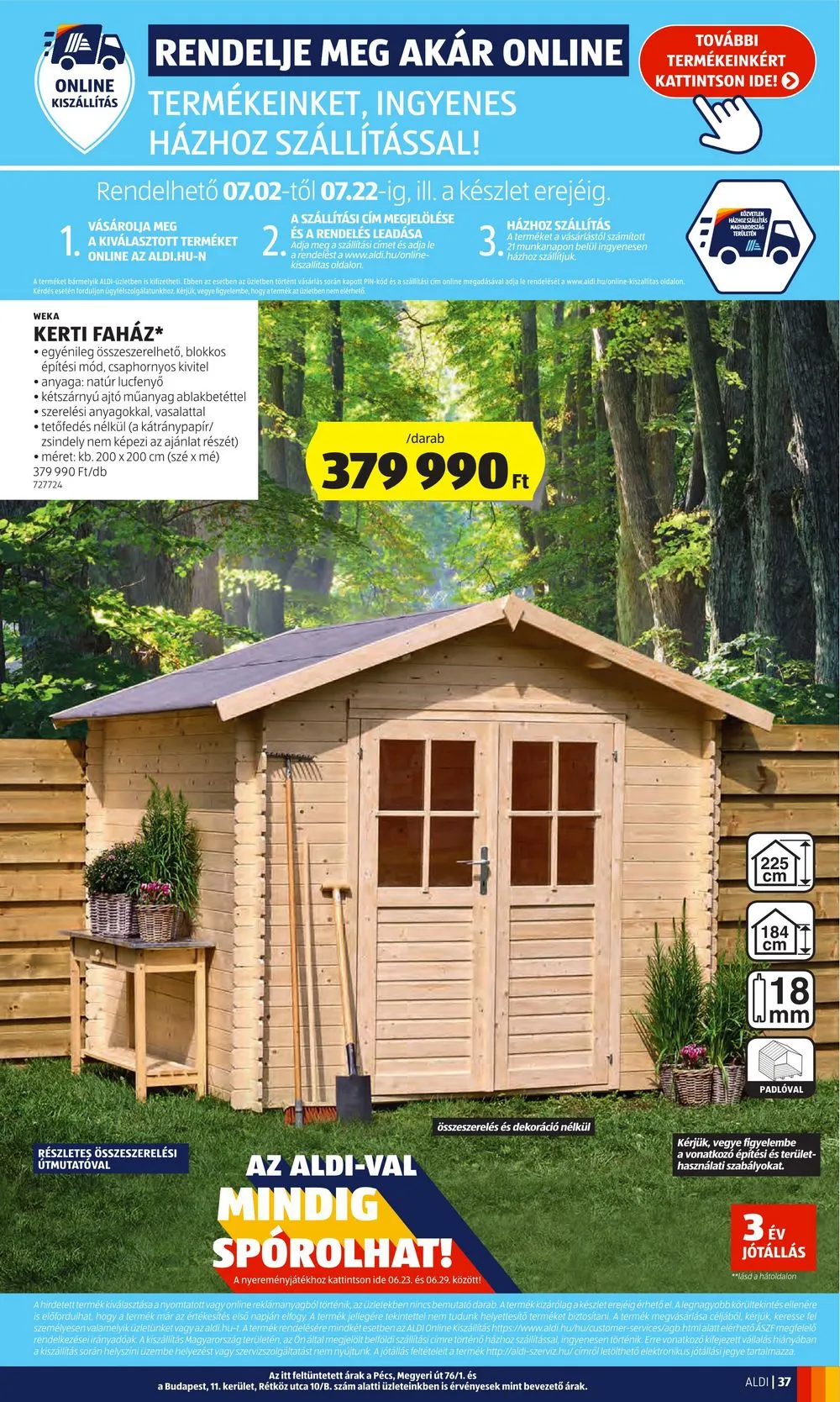Aldi akciós újság 06.29–07.05 – 43. oldal