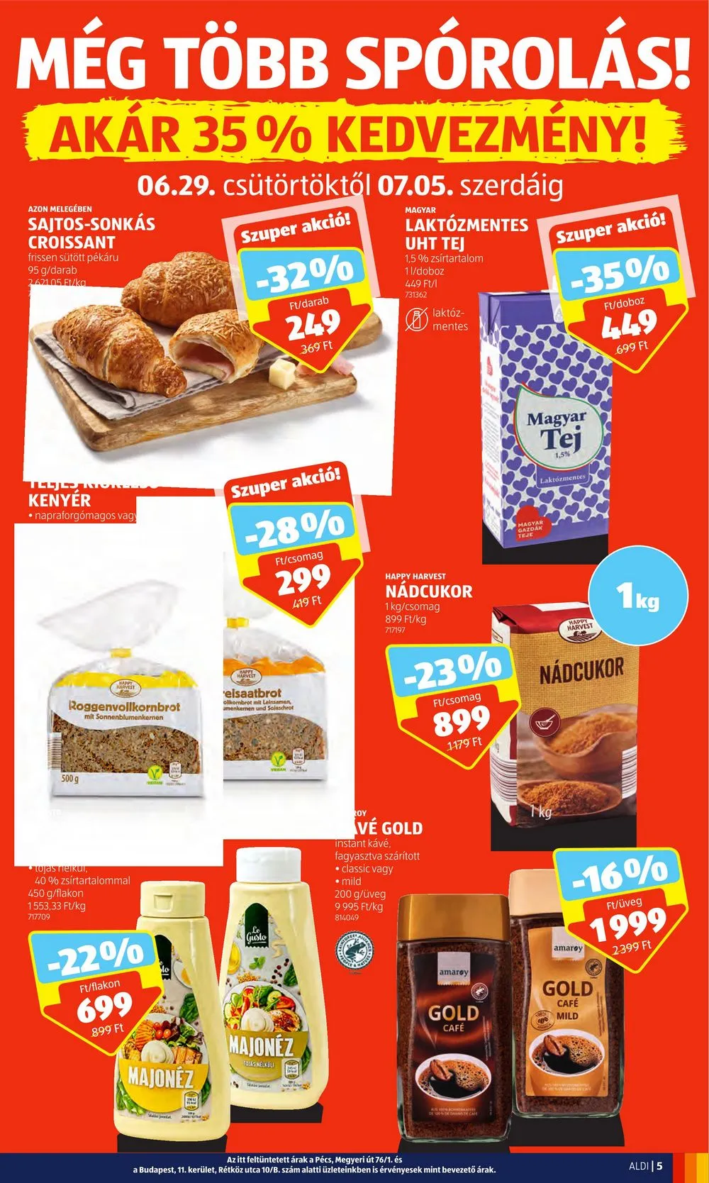 Aldi akciós újság 06.29–07.05 – 5. oldal