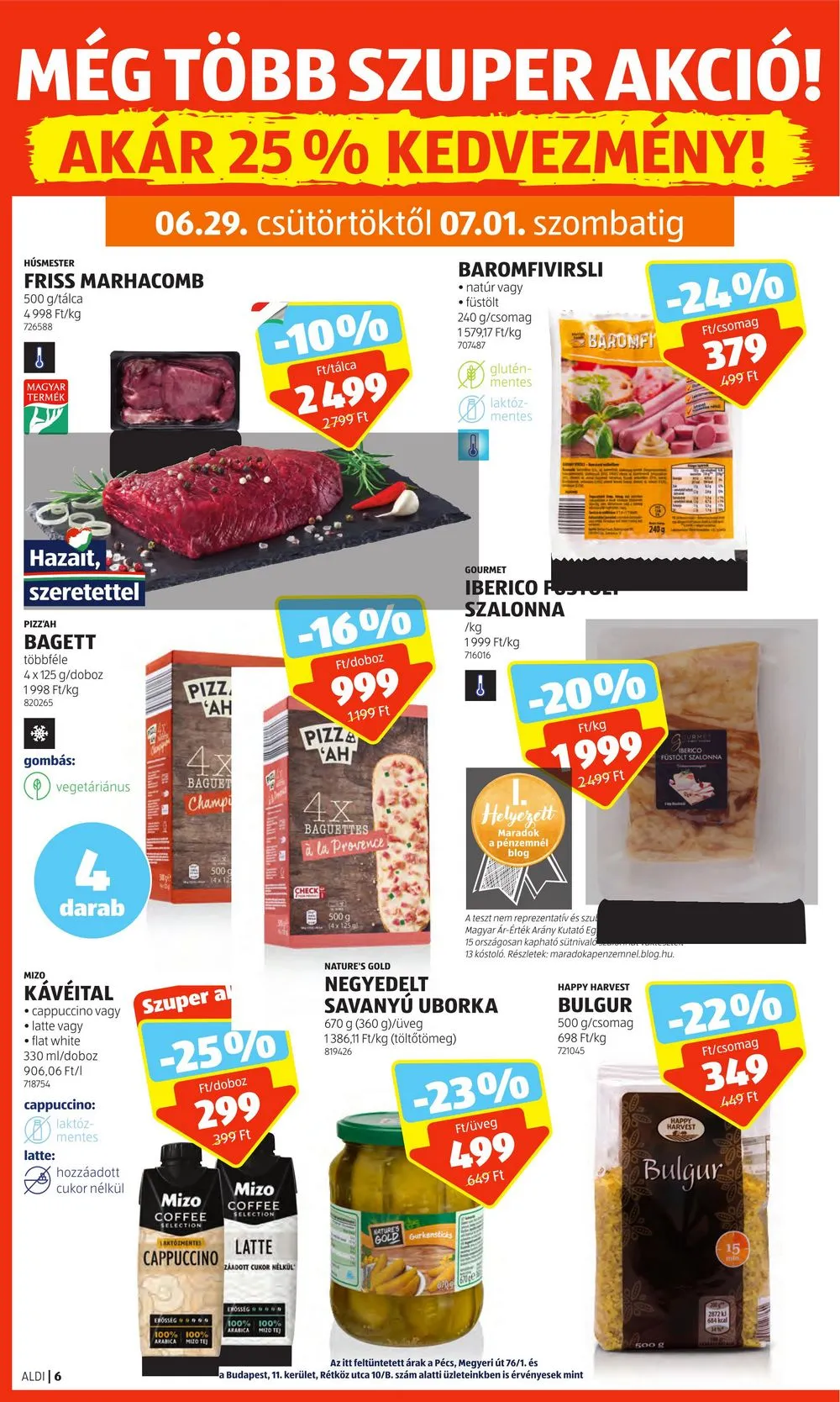 Aldi akciós újság 06.29–07.05 – 8. oldal