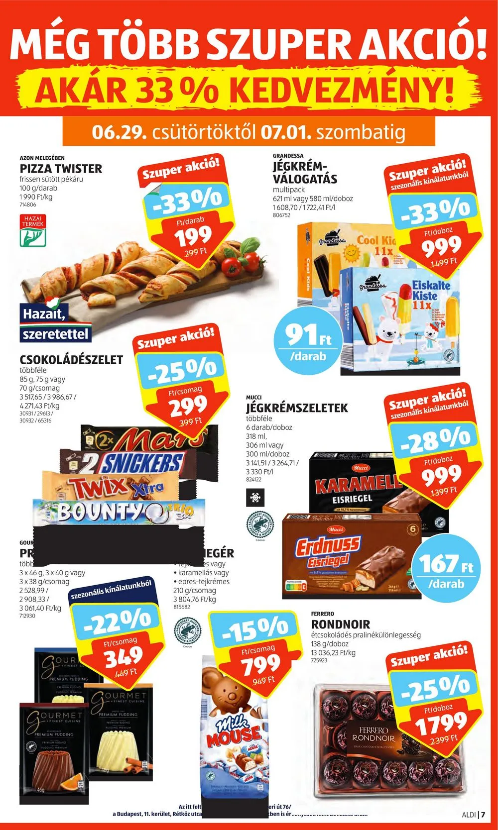 Aldi akciós újság 06.29–07.05 – 9. oldal