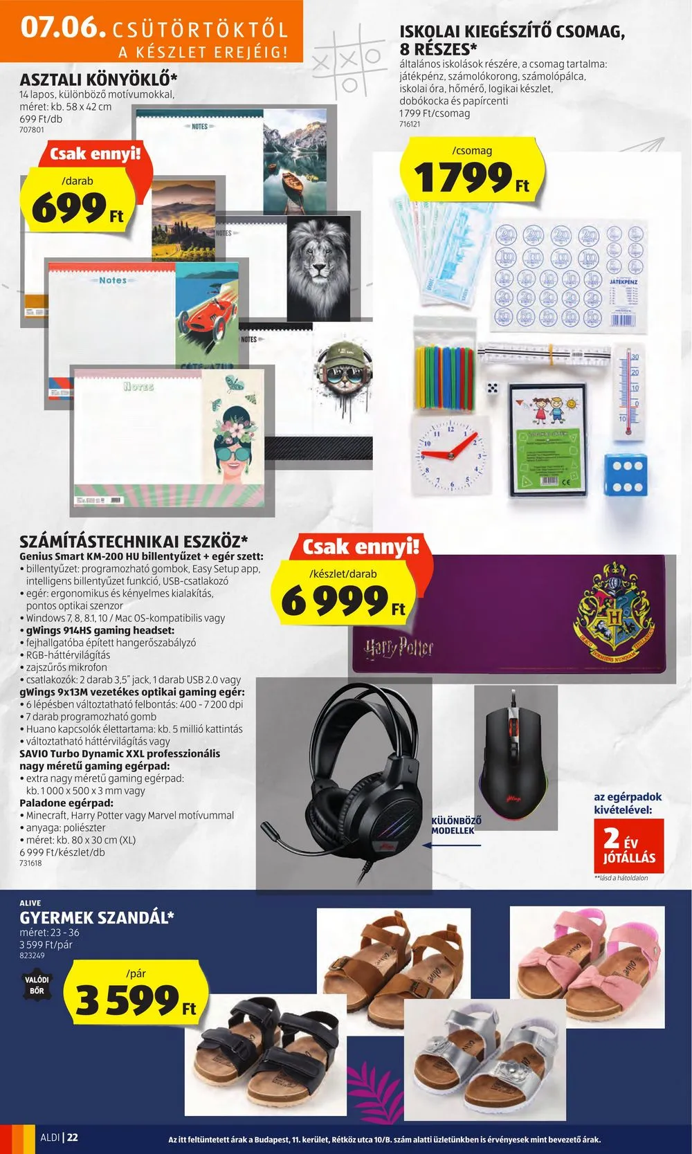 Aldi akciós újság 07.06–07.12 – 24. oldal