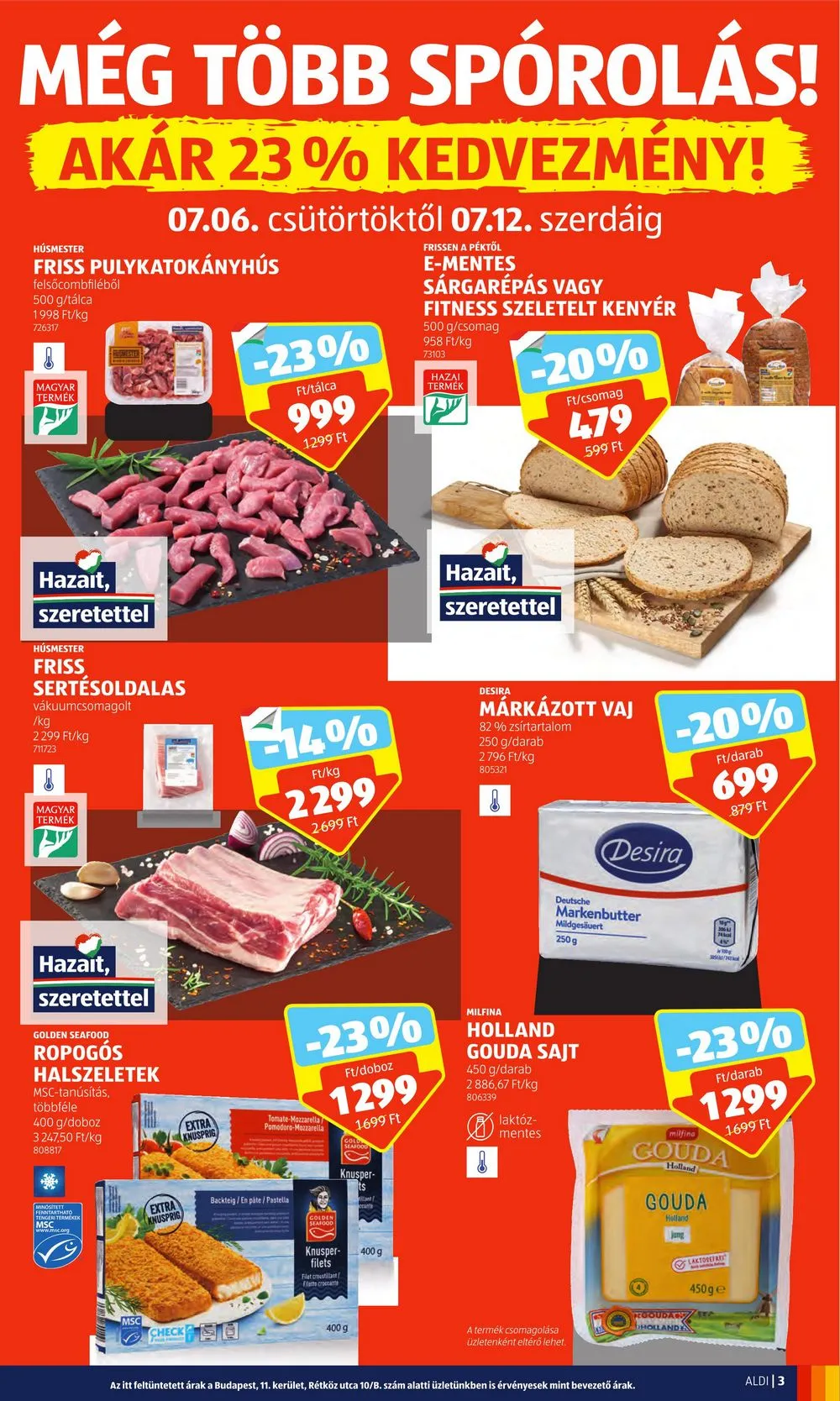 Aldi akciós újság 07.06–07.12 – 3. oldal