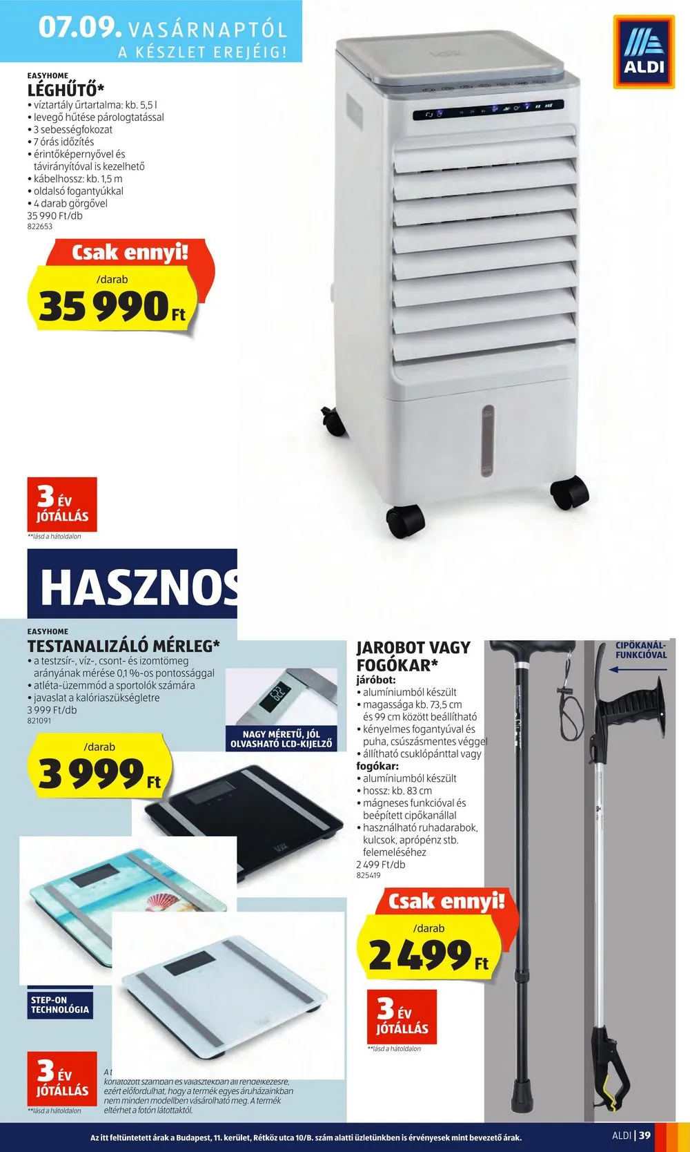 Aldi akciós újság 07.06–07.12 – 45. oldal
