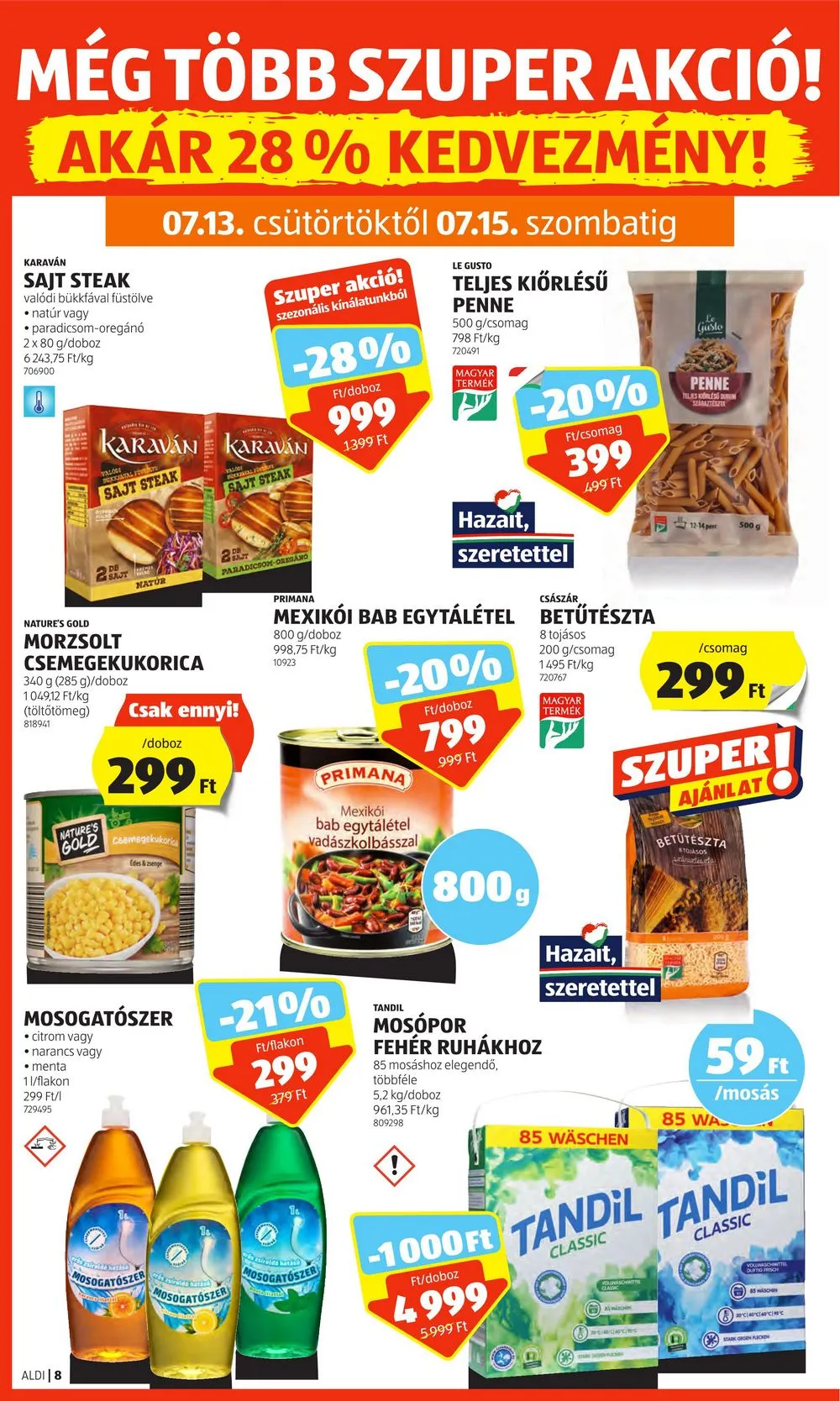 Aldi akciós újság 07.13–07.19 – 10. oldal