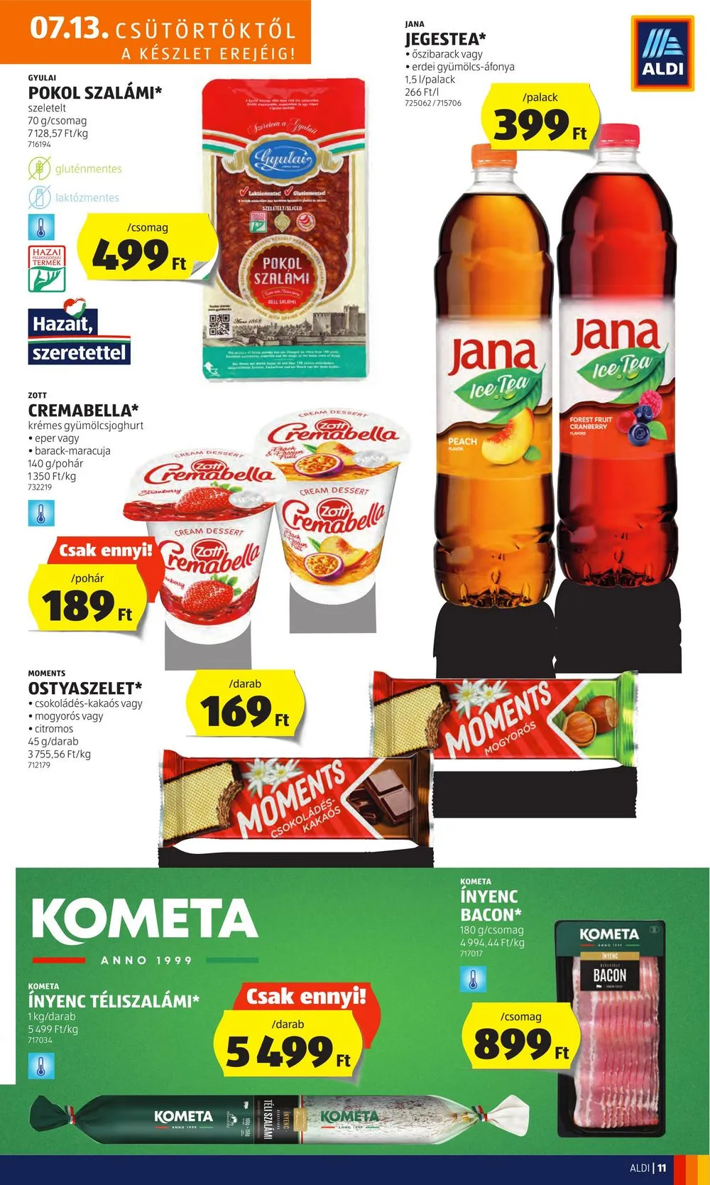 Aldi akciós újság 07.13–07.19 – 13. oldal