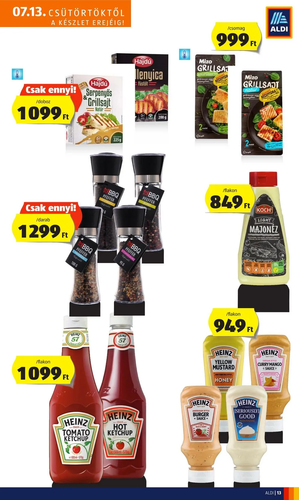 Aldi akciós újság 07.13–07.19 – 15. oldal