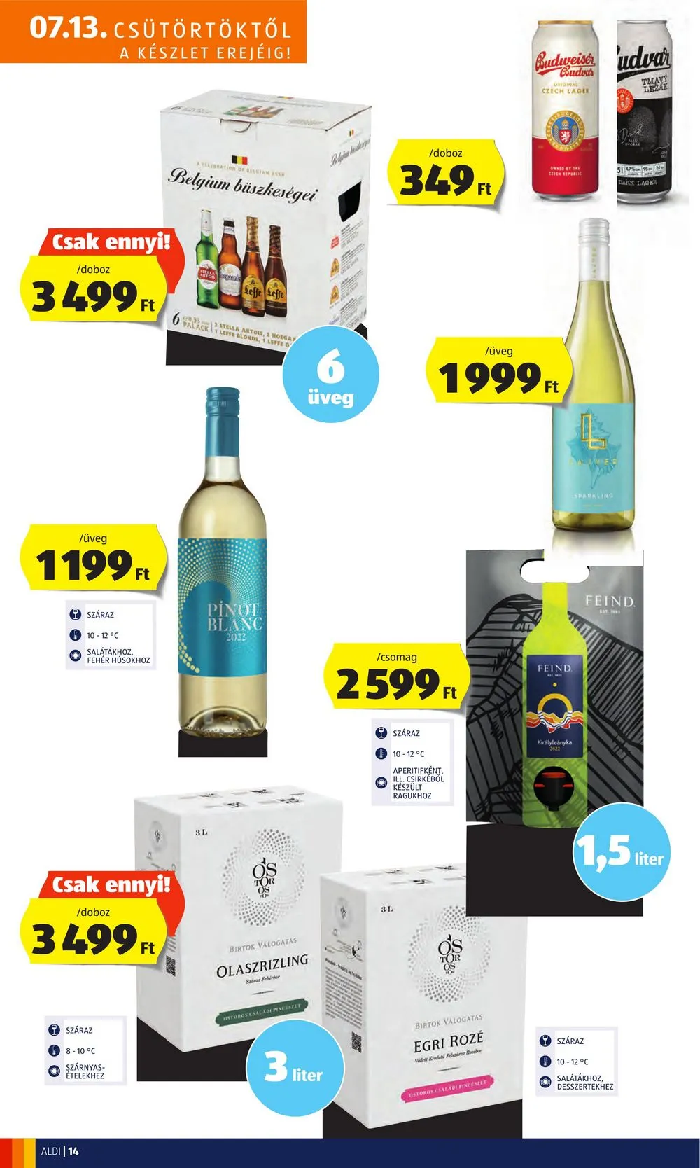 Aldi akciós újság 07.13–07.19 – 16. oldal