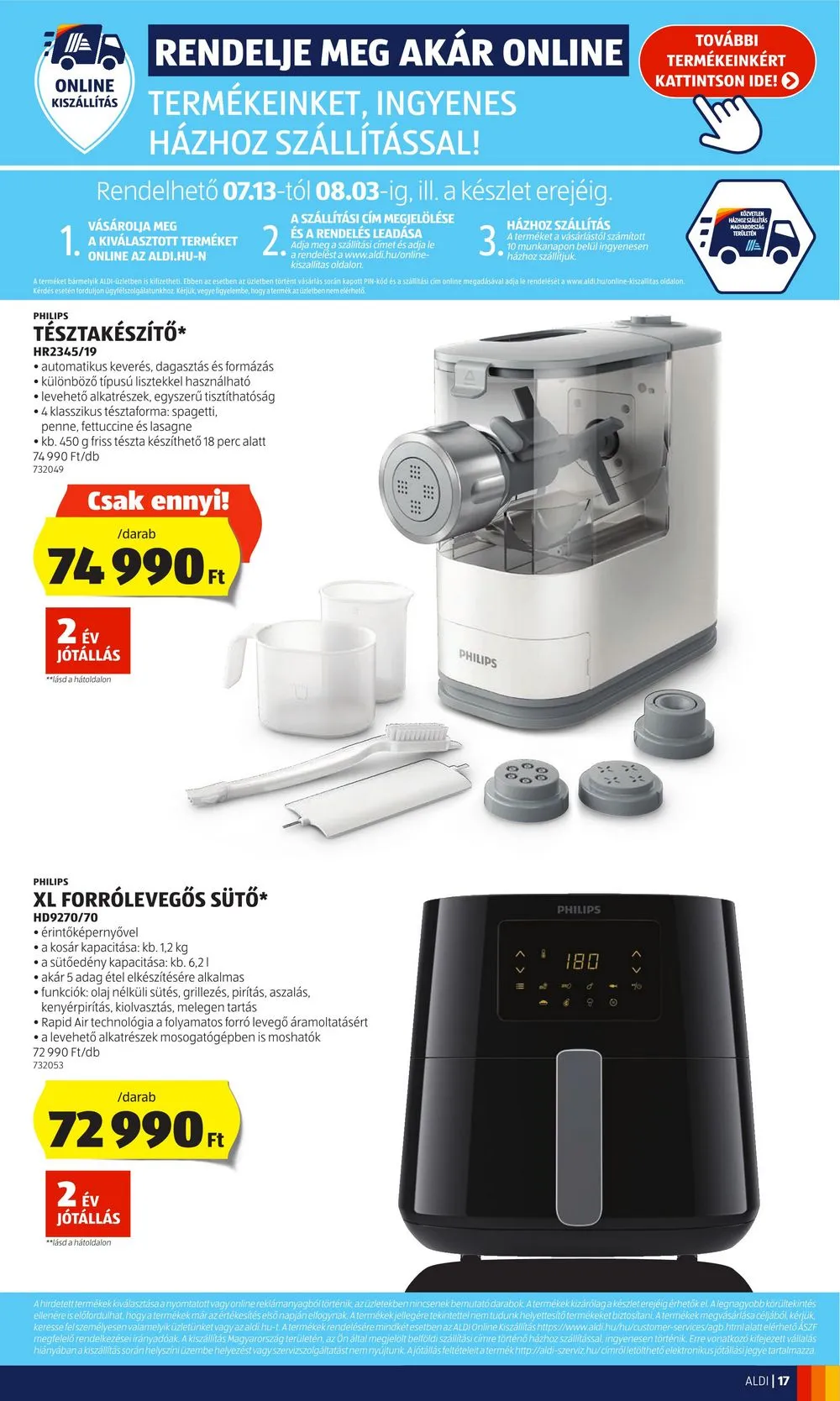 Aldi akciós újság 07.13–07.19 – 19. oldal