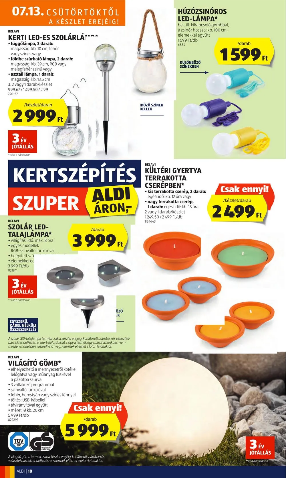 Aldi akciós újság 07.13–07.19 – 20. oldal