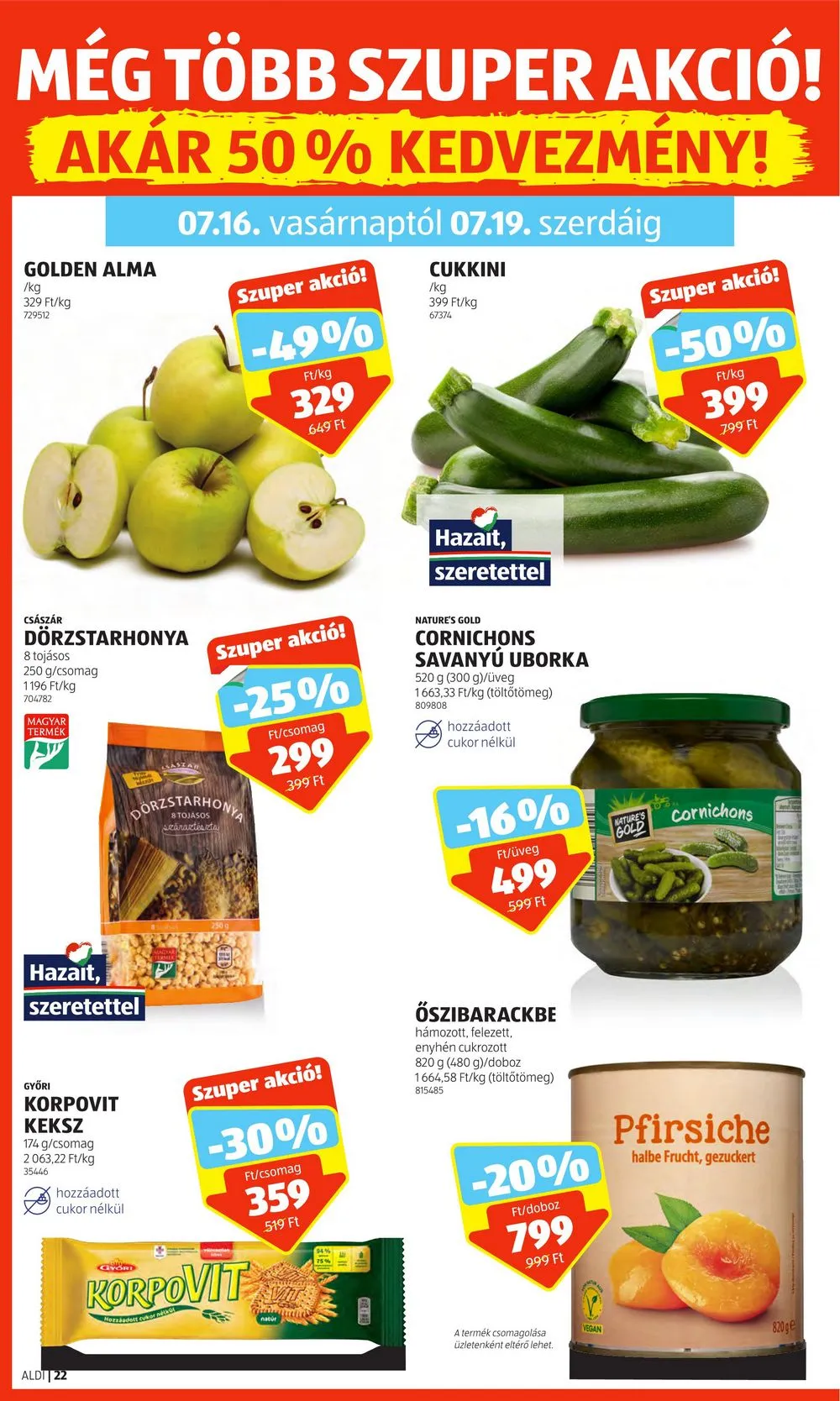 Aldi akciós újság 07.13–07.19 – 26. oldal