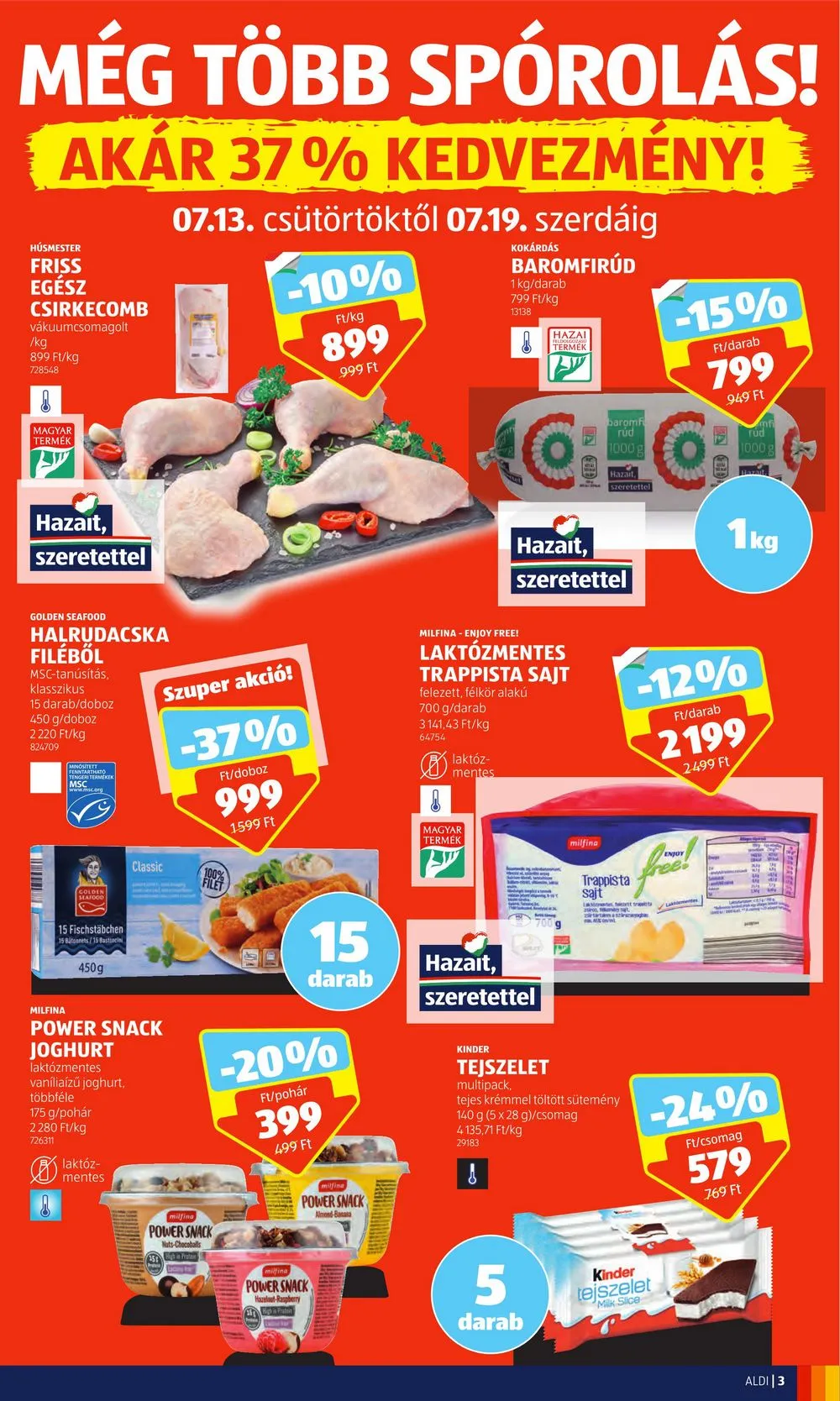Aldi akciós újság 07.13–07.19 – 3. oldal