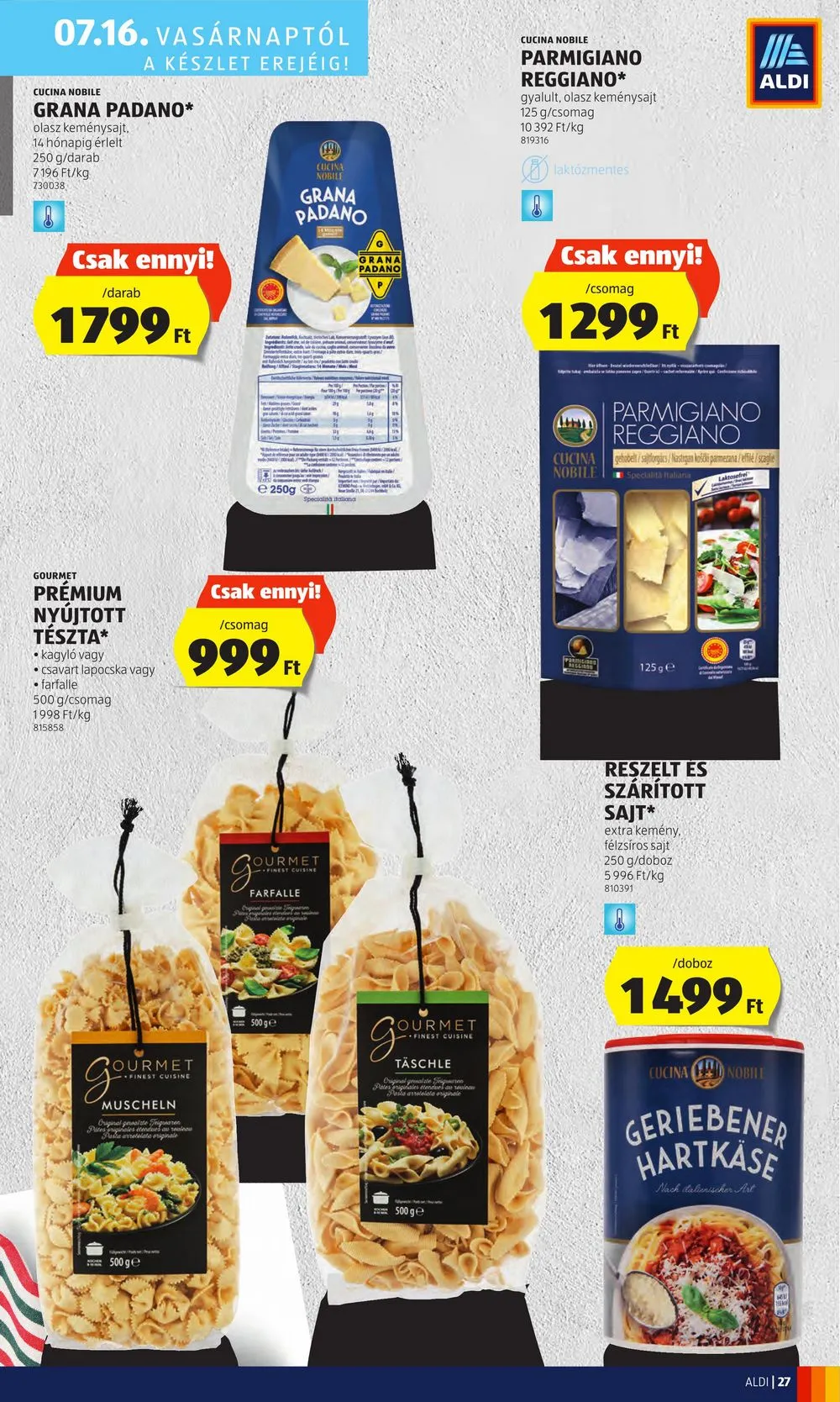 Aldi akciós újság 07.13–07.19 – 31. oldal