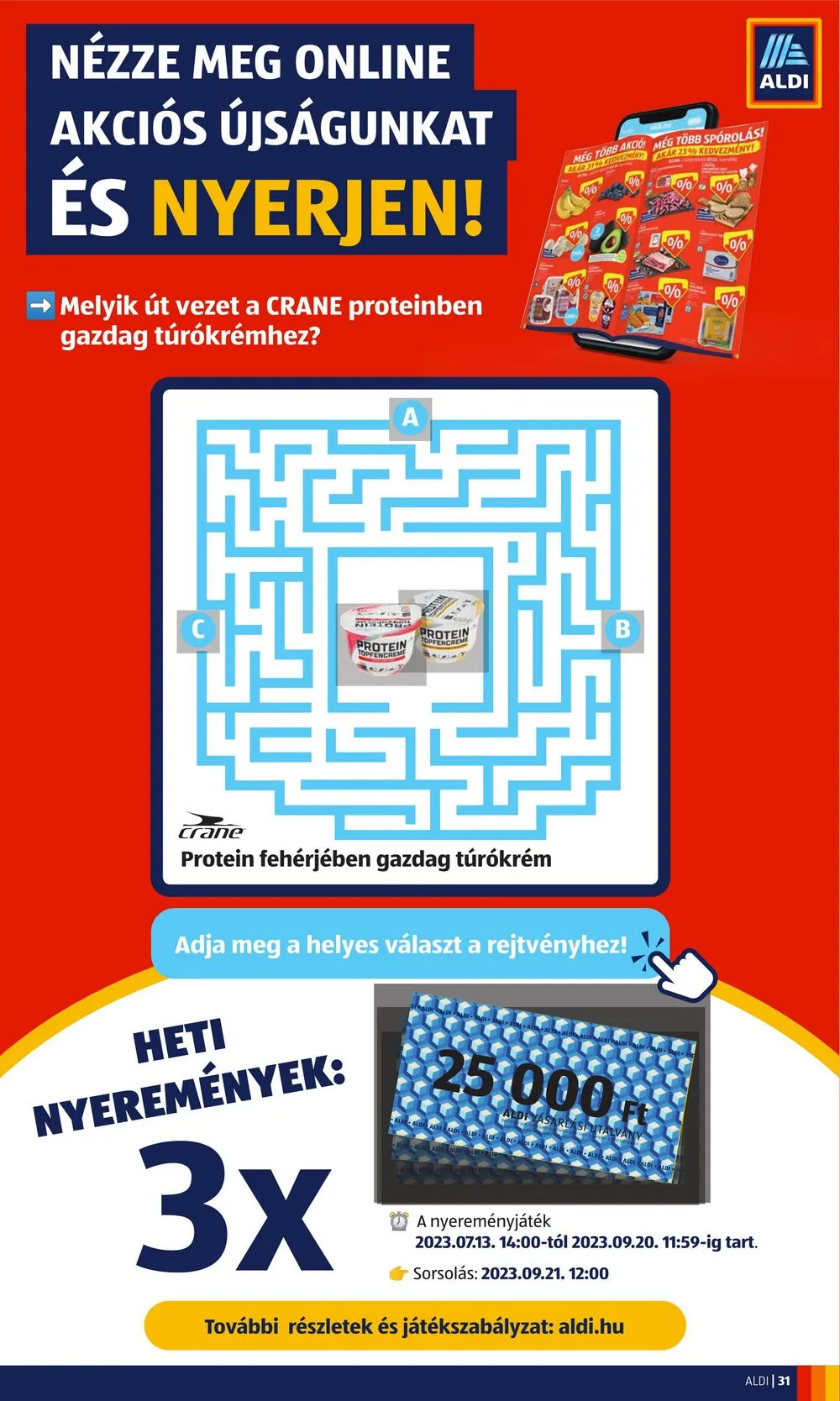 Aldi akciós újság 07.13–07.19 – 35. oldal