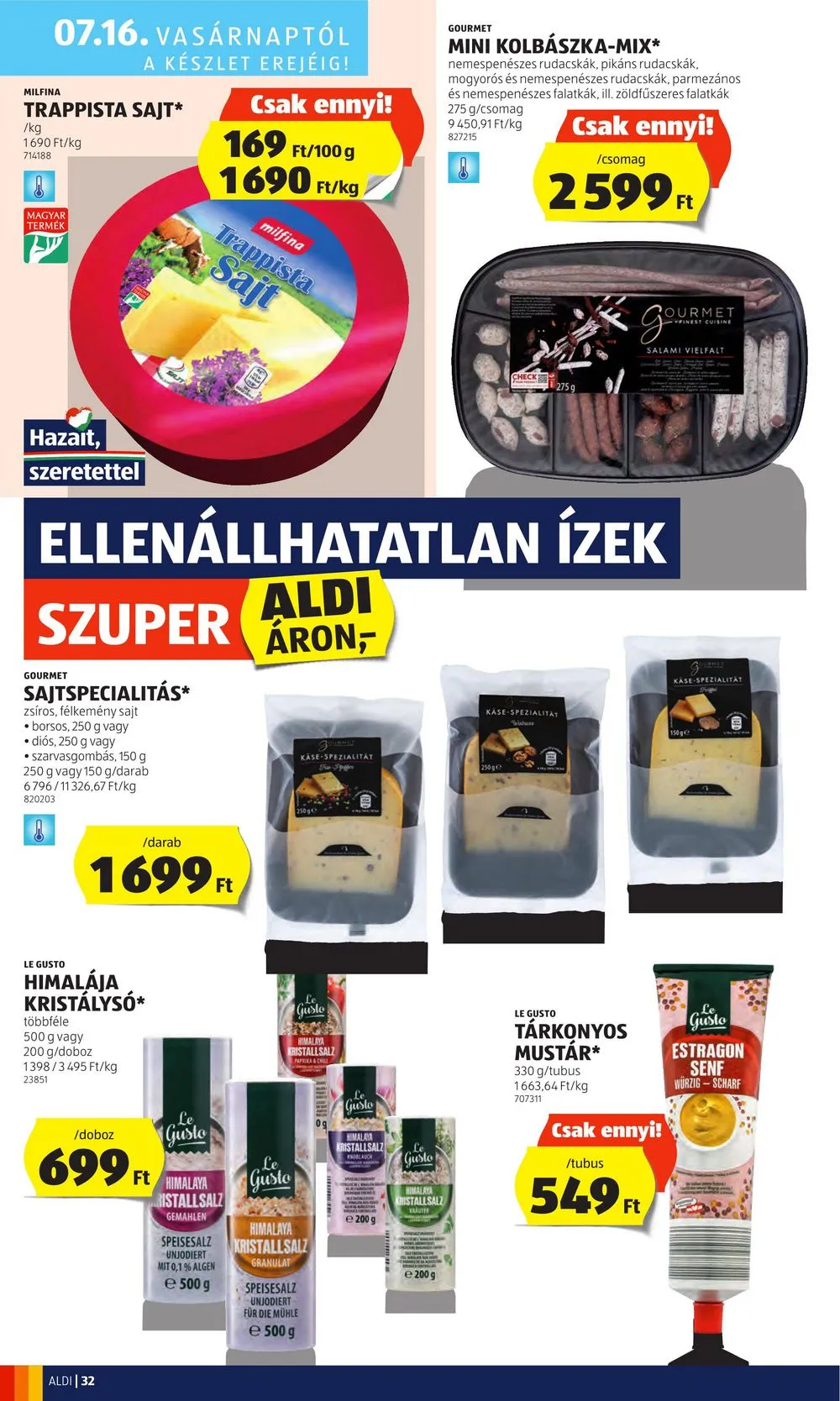 Aldi akciós újság 07.13–07.19 – 38. oldal