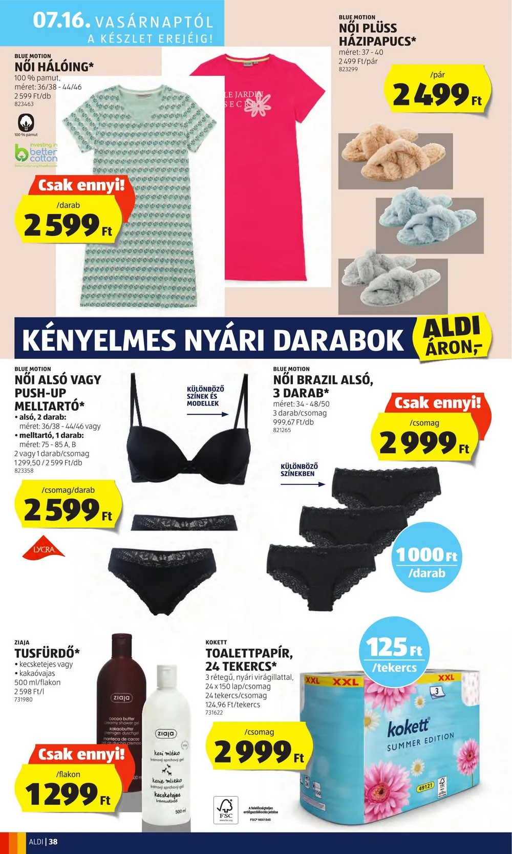 Aldi akciós újság 07.13–07.19 – 44. oldal