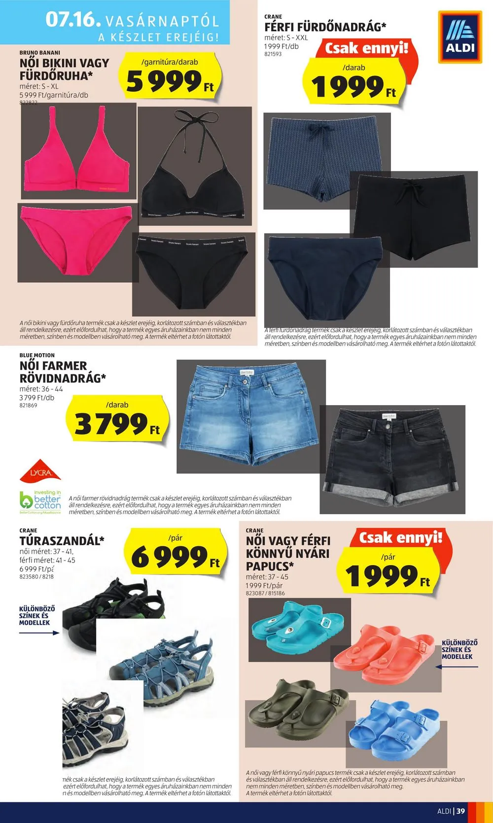 Aldi akciós újság 07.13–07.19 – 45. oldal