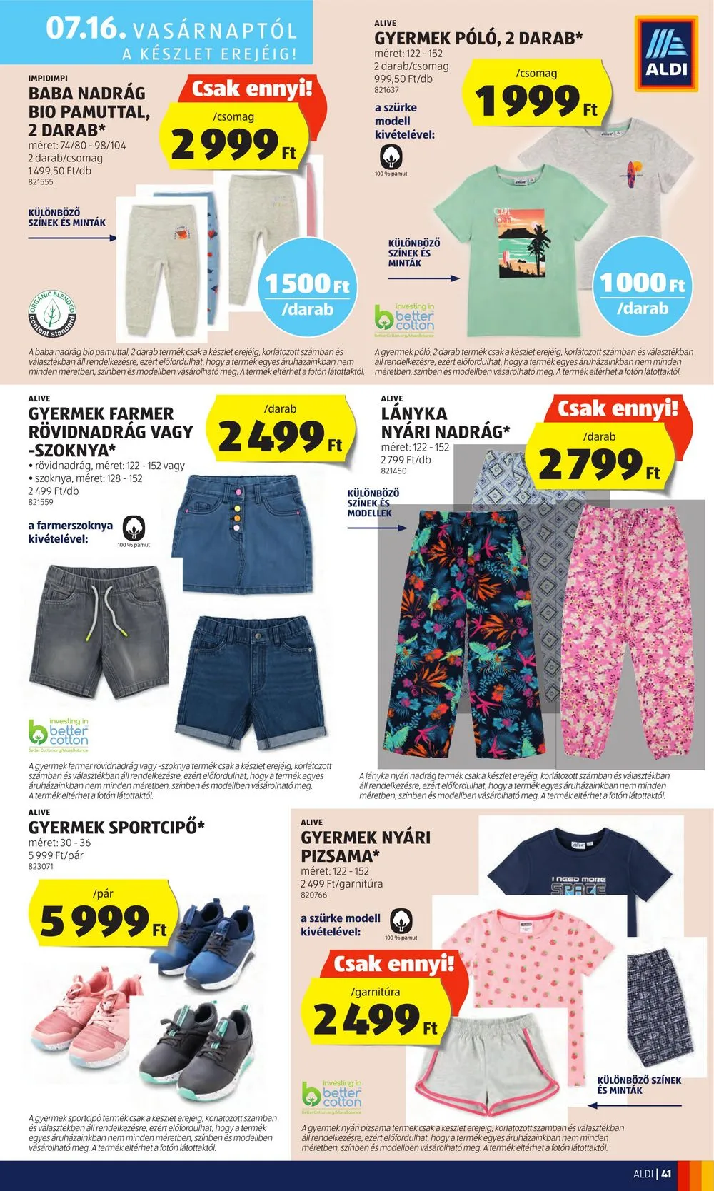 Aldi akciós újság 07.13–07.19 – 47. oldal