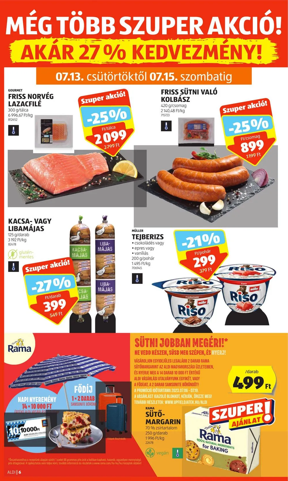 Aldi akciós újság 07.13–07.19 – 8. oldal