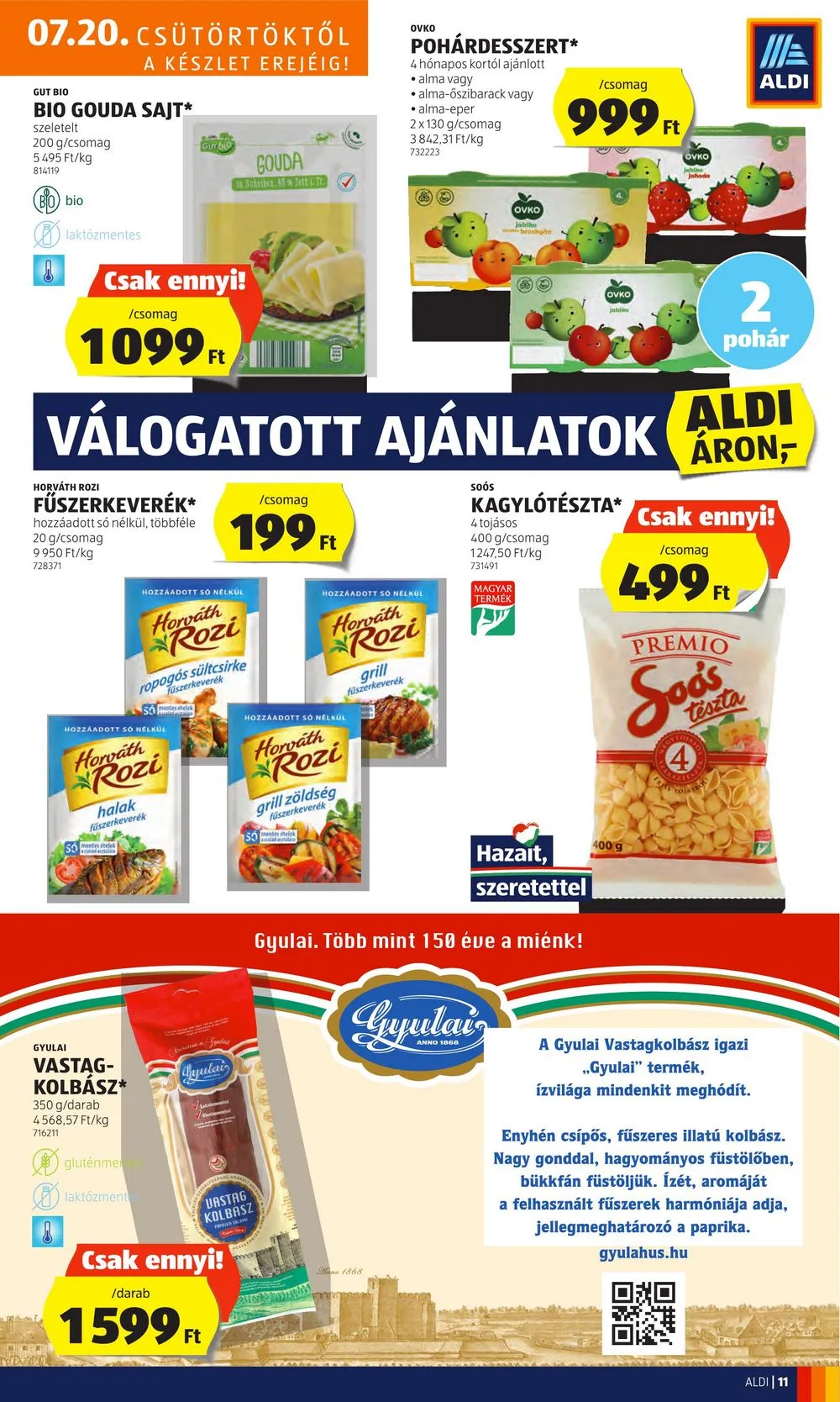 Aldi akciós újság 07.20–07.26 – 13. oldal