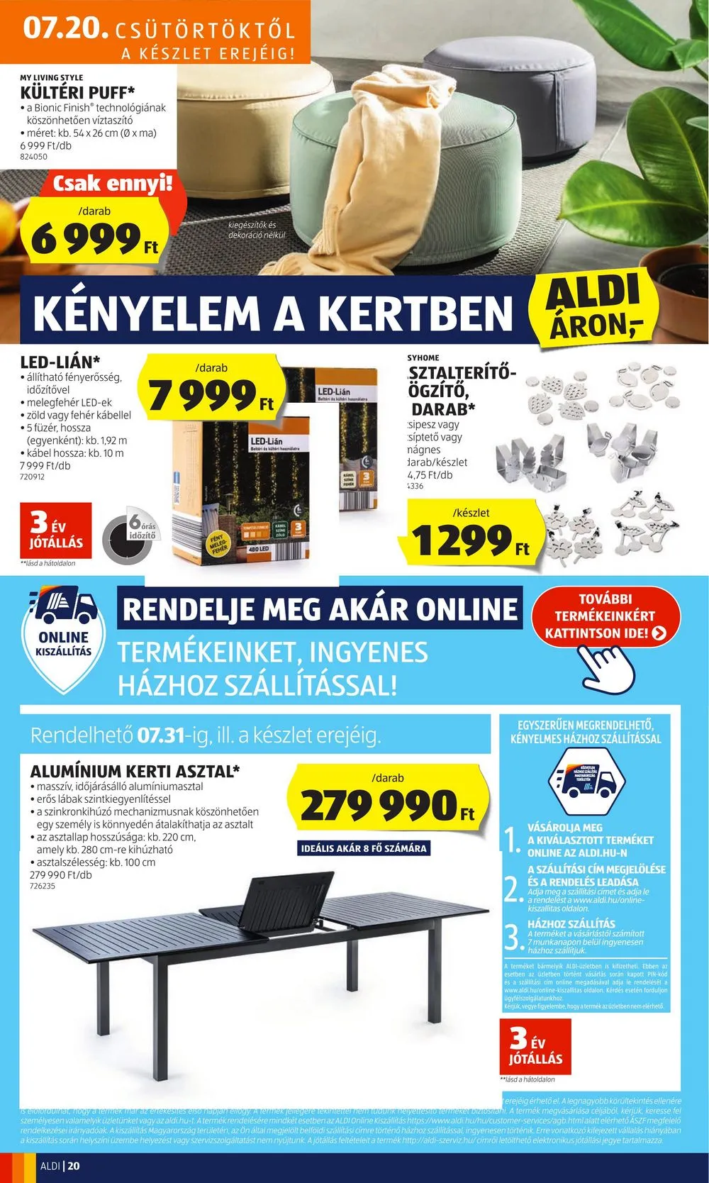 Aldi akciós újság 07.20–07.26 – 24. oldal