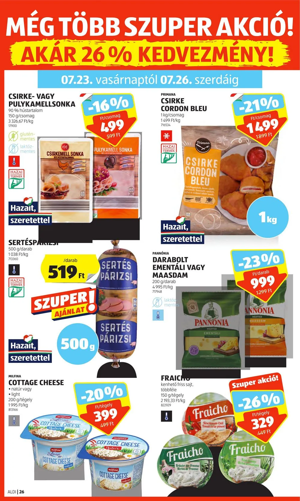 Aldi akciós újság 07.20–07.26 – 32. oldal