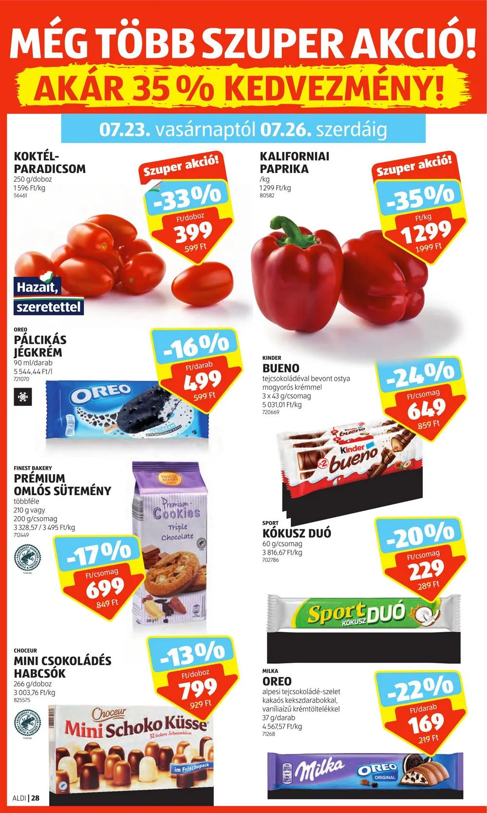 Aldi akciós újság 07.20–07.26 – 34. oldal