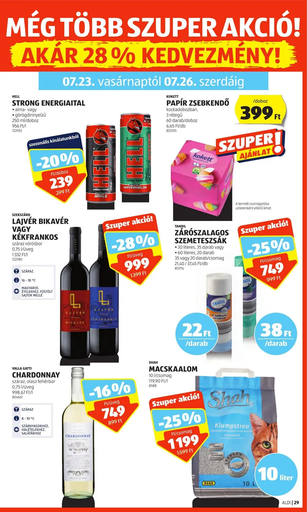 Aldi akciós újság 07.20–07.26 – 35. oldal