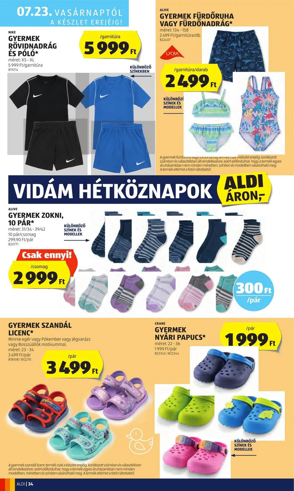 Aldi akciós újság 07.20–07.26 – 40. oldal