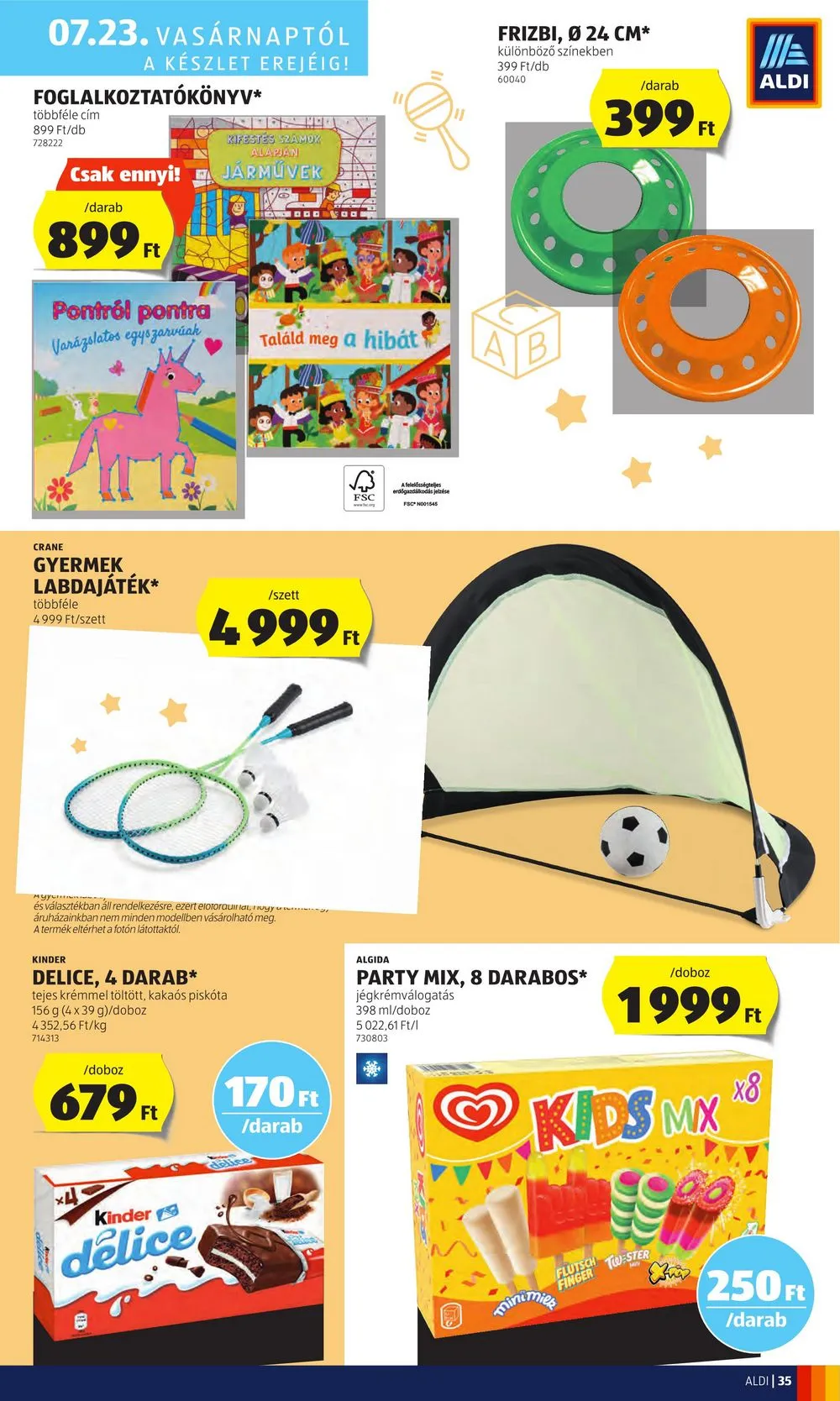Aldi akciós újság 07.20–07.26 – 41. oldal