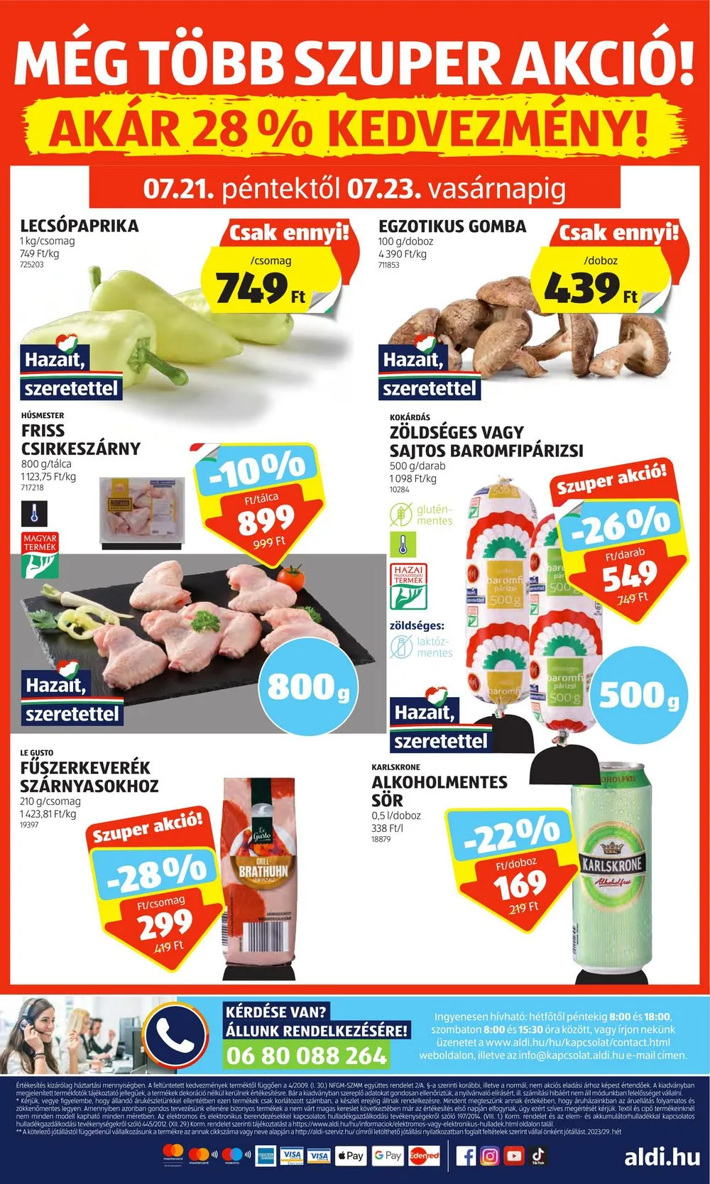 Aldi akciós újság 07.20–07.26 – 46. oldal