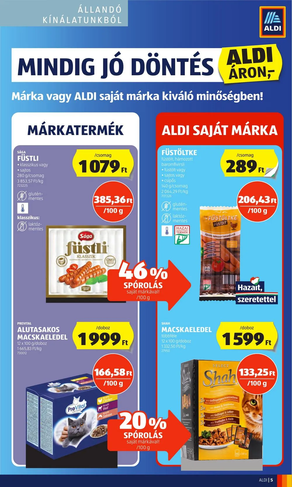 Aldi akciós újság 07.20–07.26 – 5. oldal