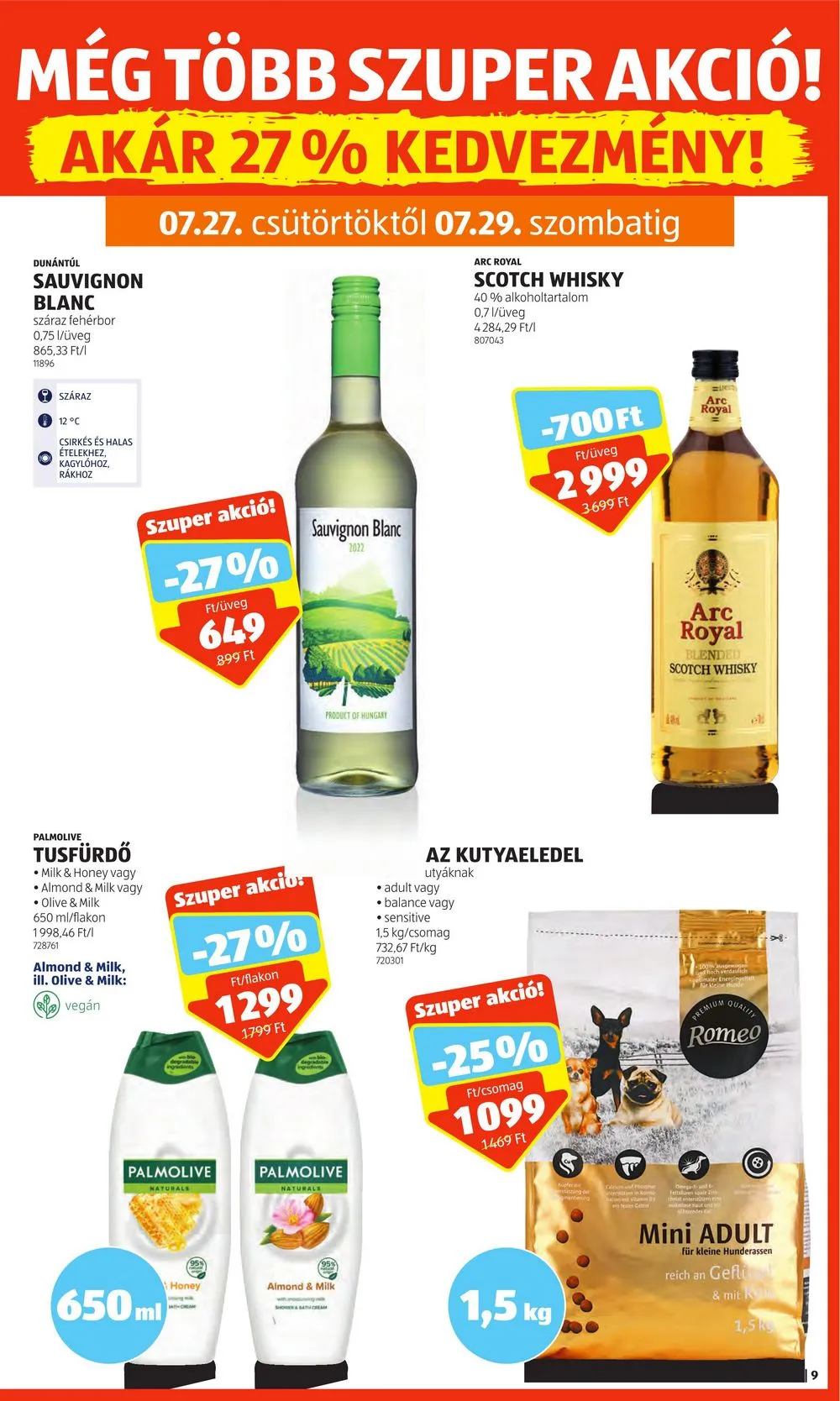 Aldi akciós újság 07.27–08.02 – 11. oldal