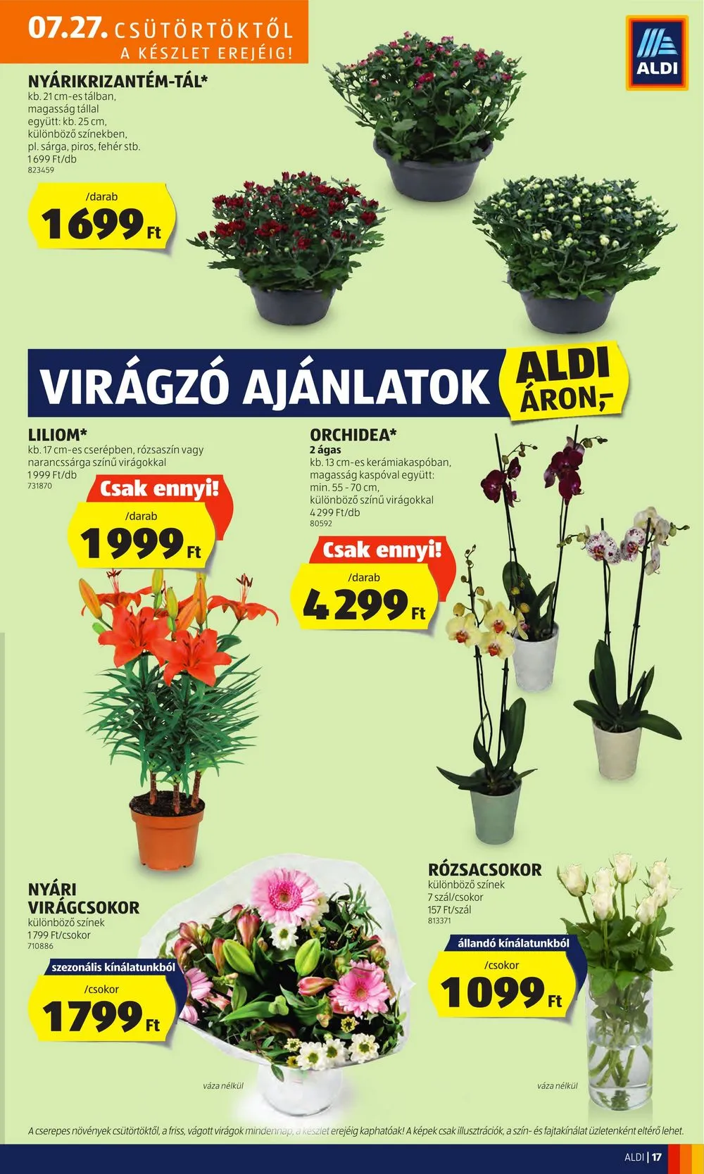 Aldi akciós újság 07.27–08.02 – 19. oldal