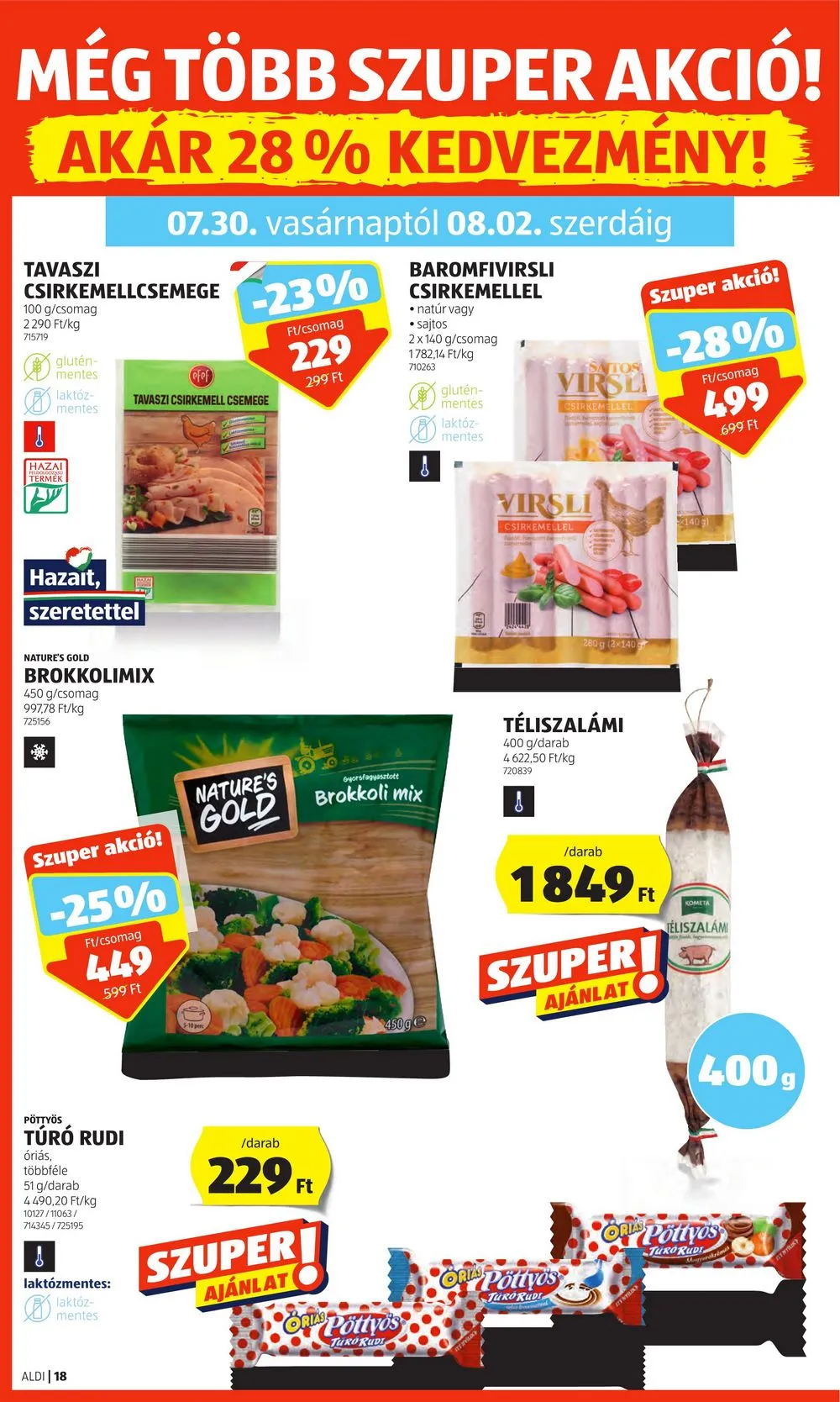 Aldi akciós újság 07.27–08.02 – 22. oldal