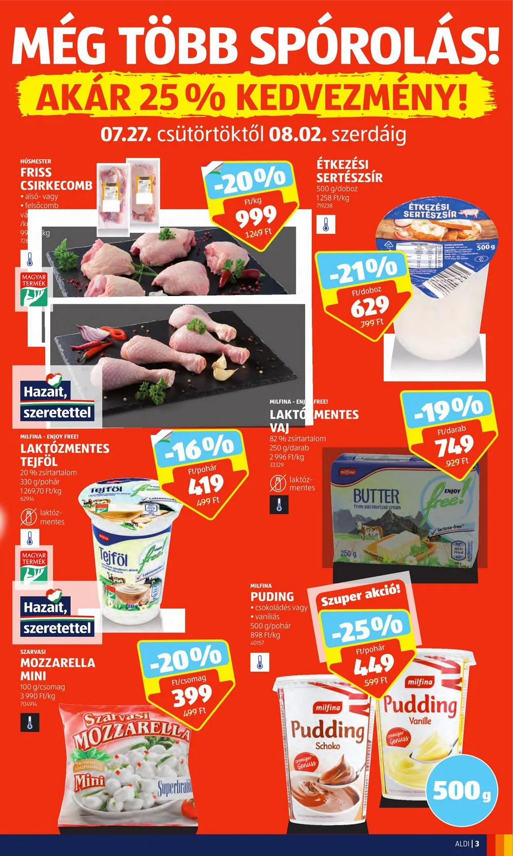 Aldi akciós újság 07.27–08.02 – 3. oldal