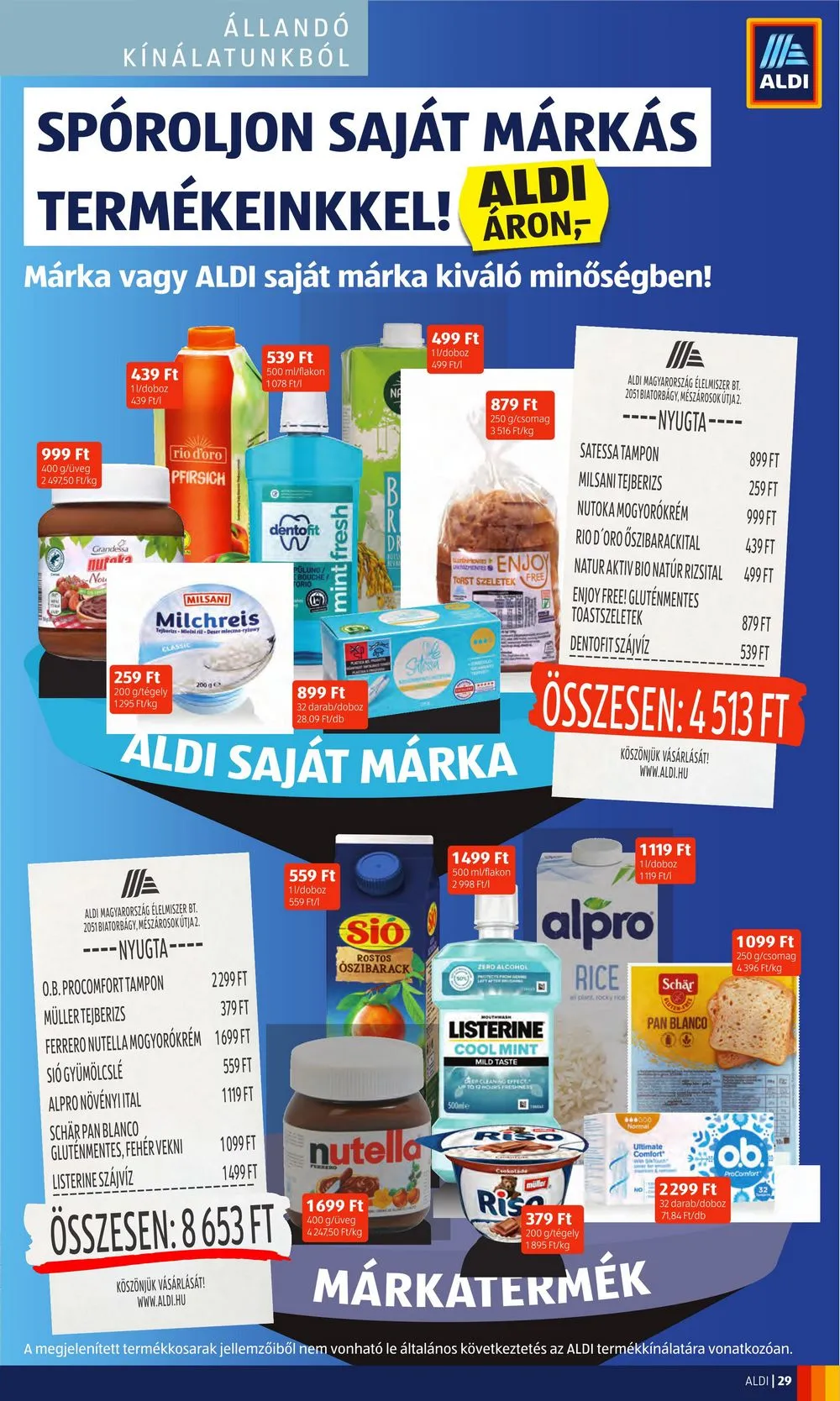 Aldi akciós újság 07.27–08.02 – 35. oldal