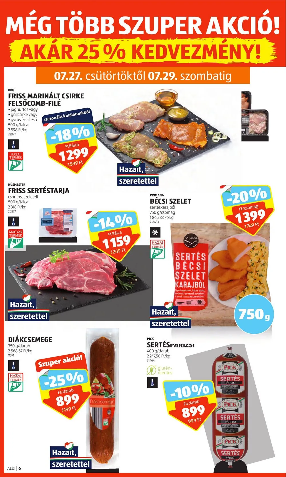 Aldi akciós újság 07.27–08.02 – 8. oldal