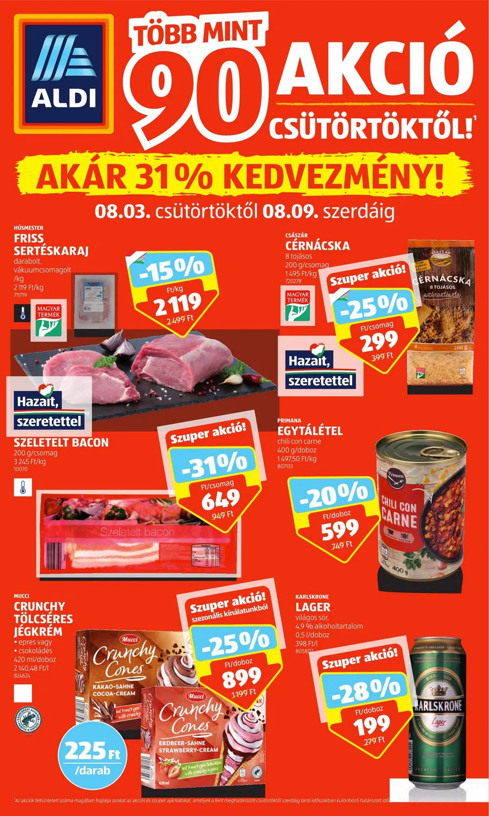 Aldi akciós újság 08.03–08.09