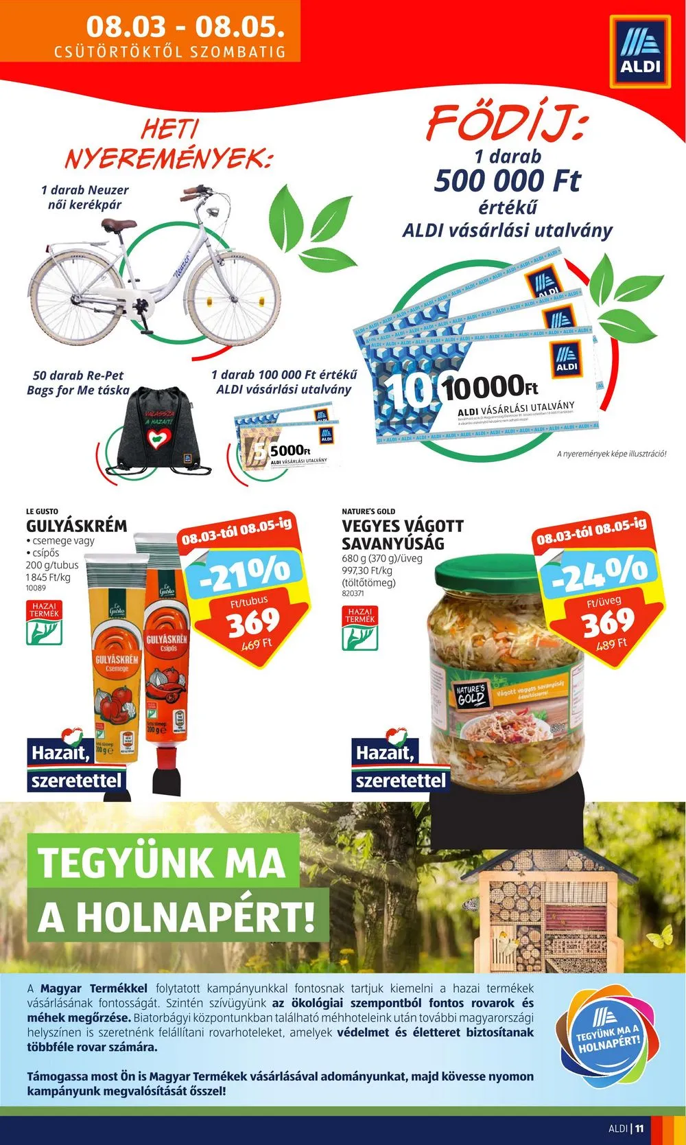 Aldi akciós újság 08.03–08.09 – 13. oldal