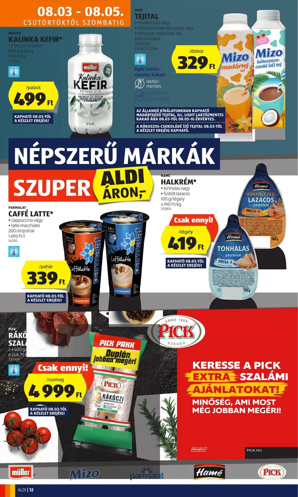 Aldi akciós újság 08.03–08.09 – 14. oldal