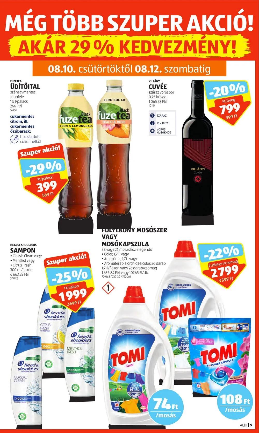 Aldi akciós újság 08.10–08.16 – 11. oldal