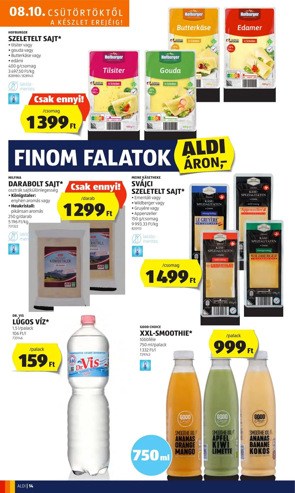 Aldi akciós újság 08.10–08.16 – 16. oldal