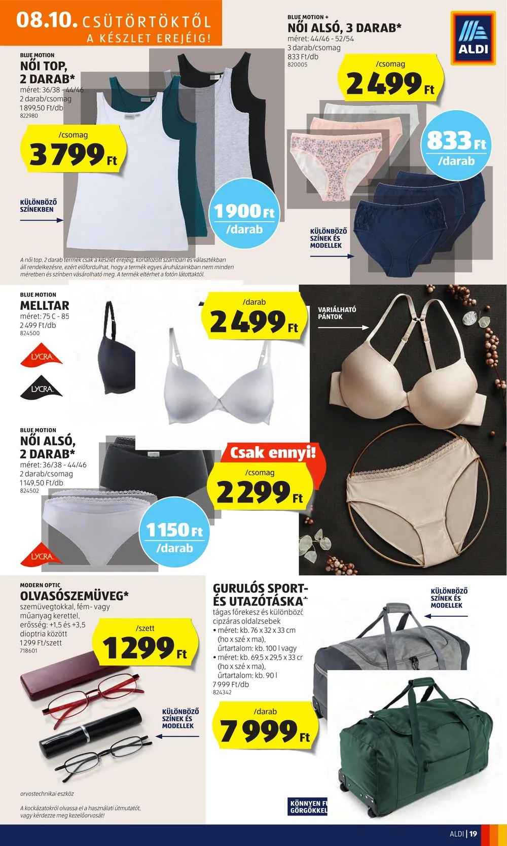 Aldi akciós újság 08.10–08.16 – 21. oldal