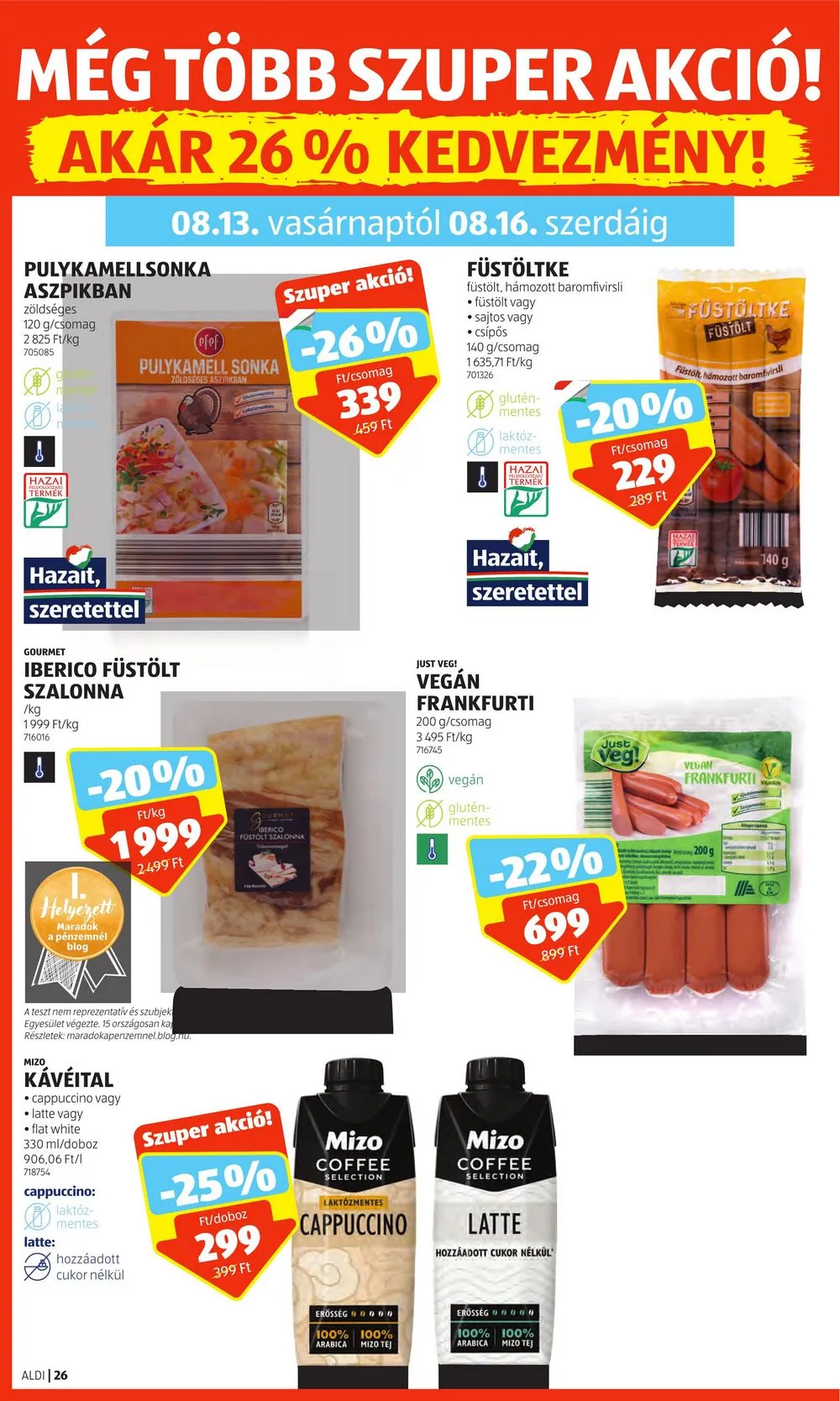 Aldi akciós újság 08.10–08.16 – 28. oldal
