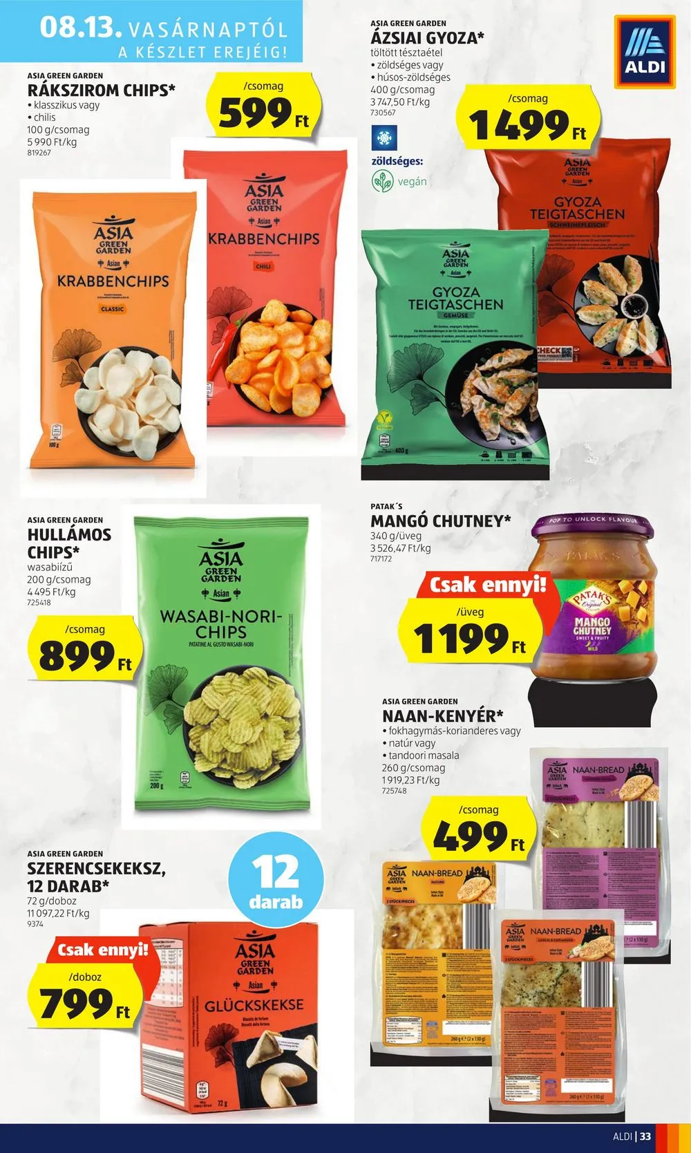 Aldi akciós újság 08.10–08.16 – 35. oldal