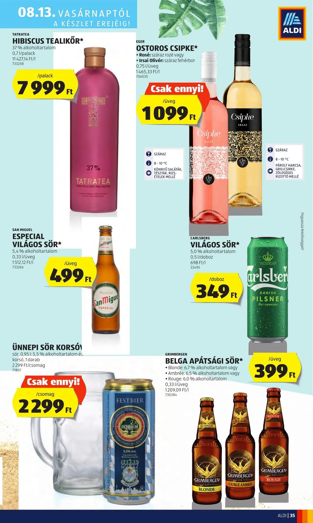 Aldi akciós újság 08.10–08.16 – 37. oldal