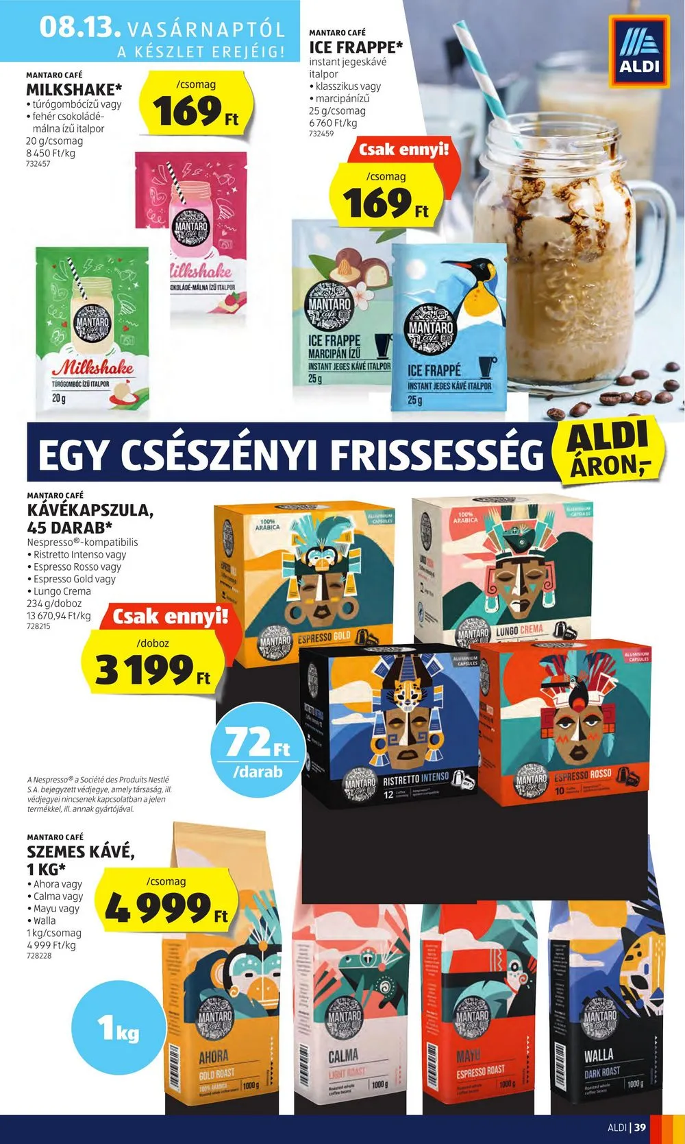 Aldi akciós újság 08.10–08.16 – 41. oldal