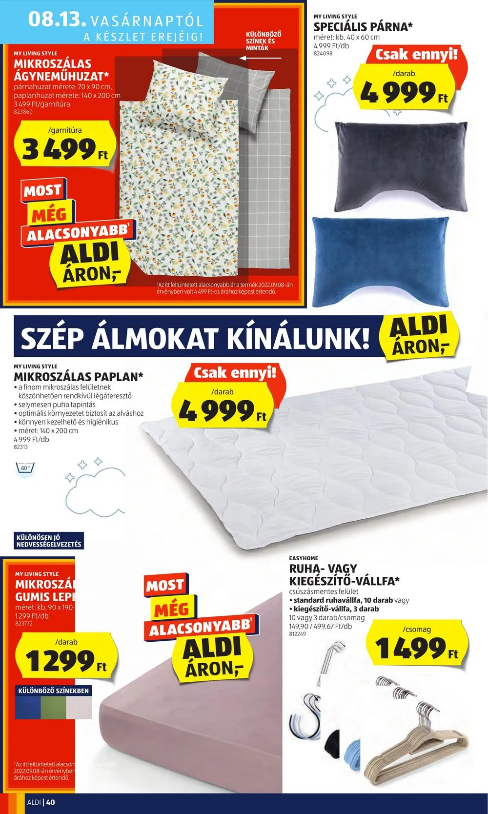 Aldi akciós újság 08.10–08.16 – 42. oldal