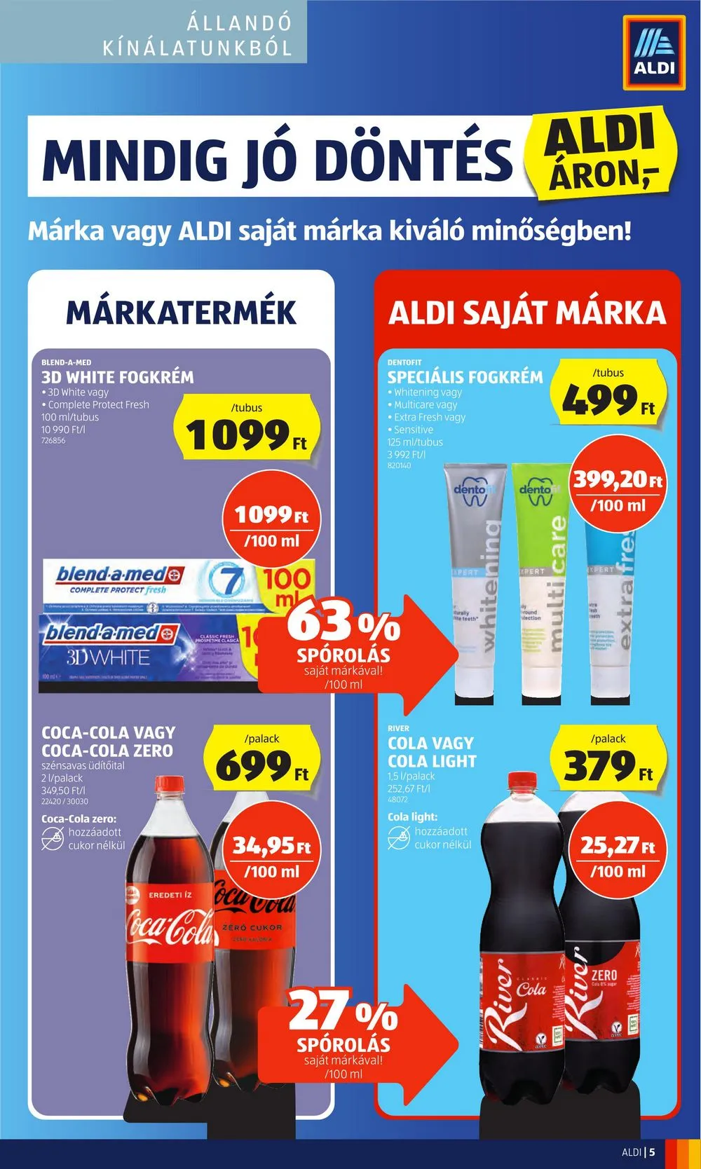 Aldi akciós újság 08.10–08.16 – 5. oldal