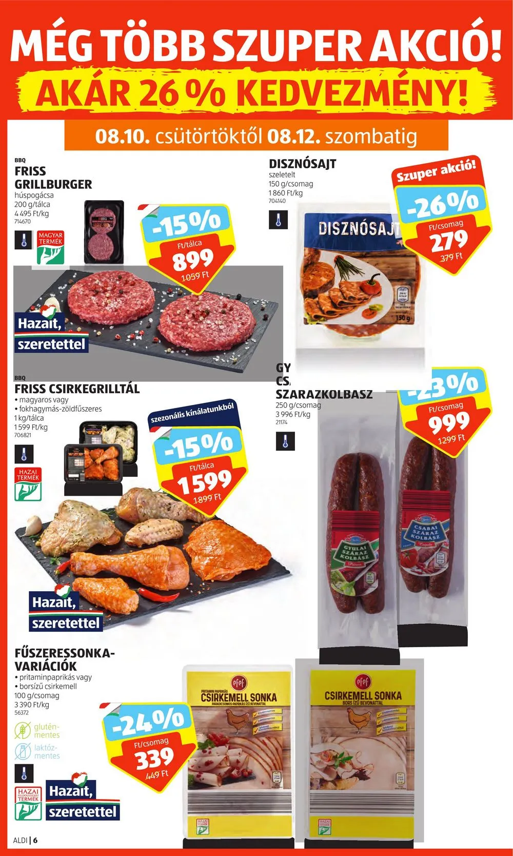 Aldi akciós újság 08.10–08.16 – 8. oldal
